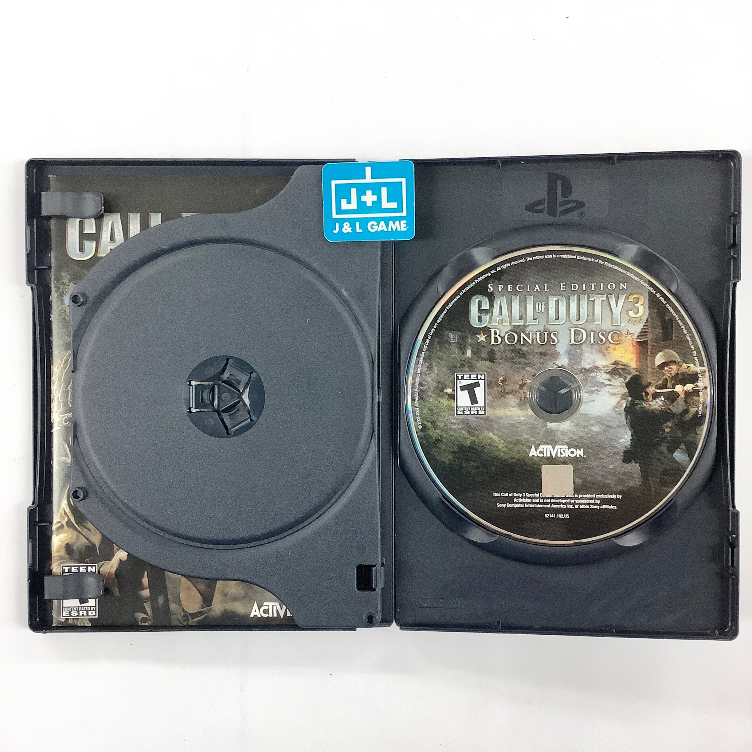 Call of Duty 3: Special Edition (Greatest Hits) - (PS2) PlayStation 2 [Pre-Owned] Video Games Activision   
