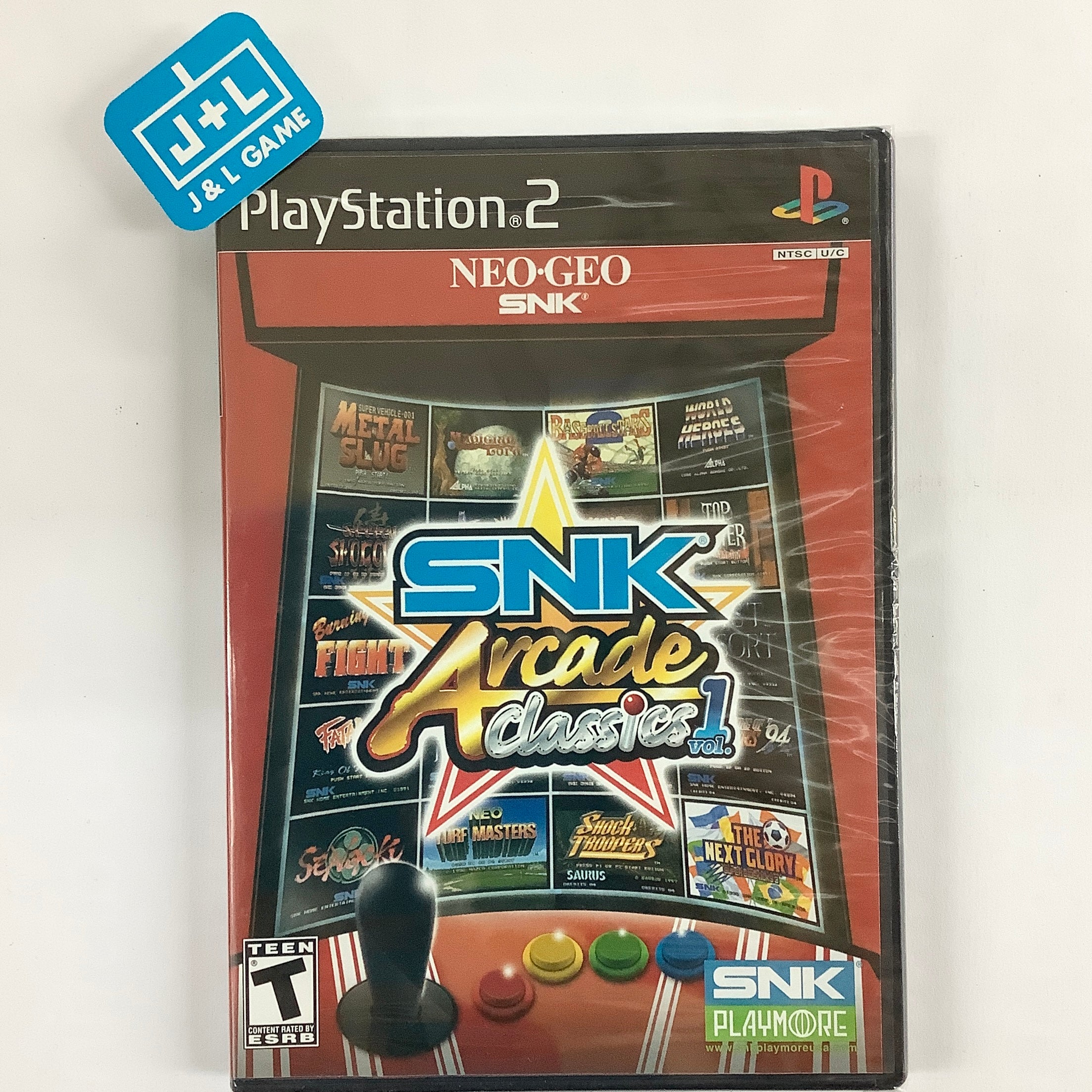 SNK Arcade Classics Vol. 1 - (PS2) PlayStation 2 Video Games SNK Playmore   