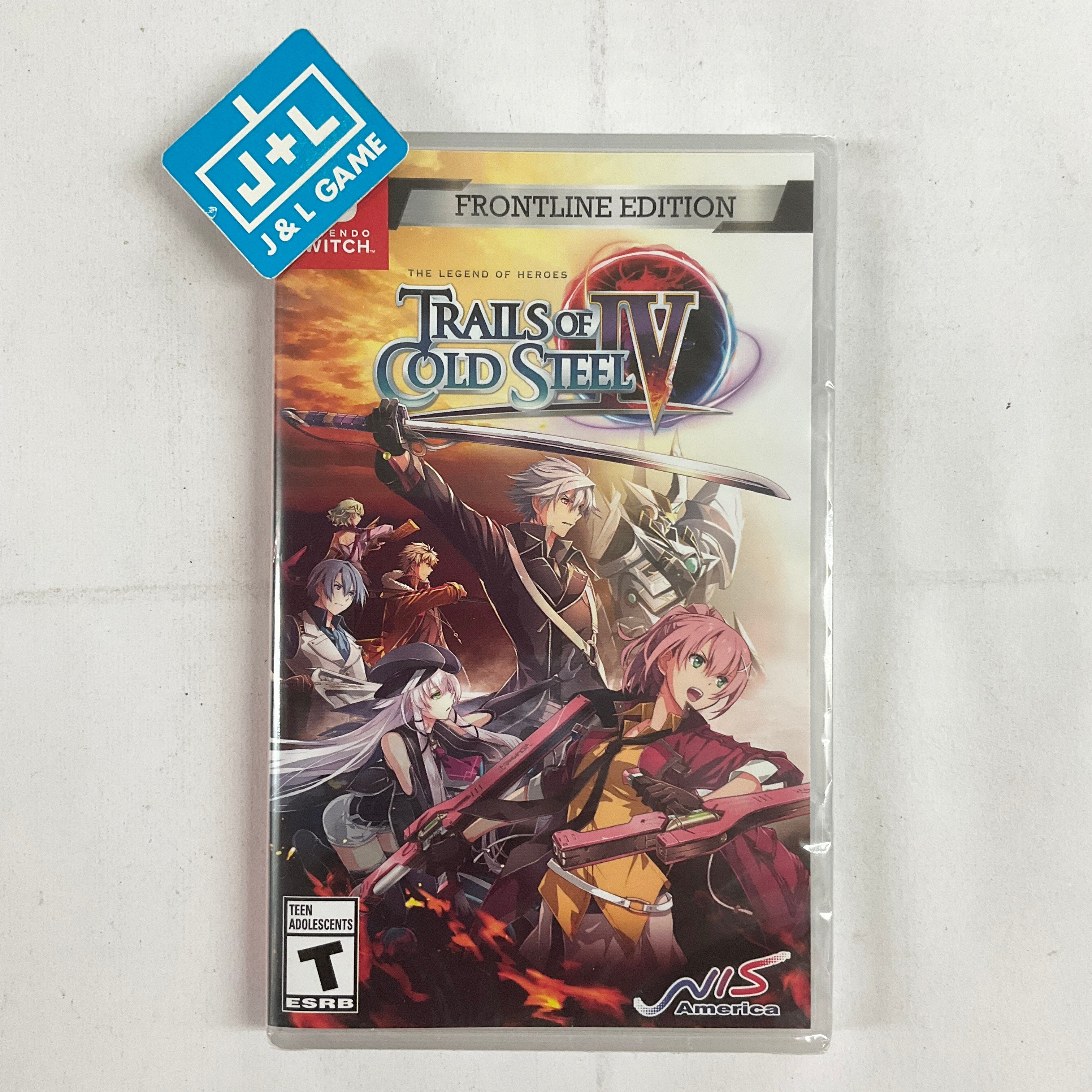 The Legend of Heroes: Trails of Cold Steel IV (Frontline Edition) - (NSW) Nintendo Switch Video Games NIS America