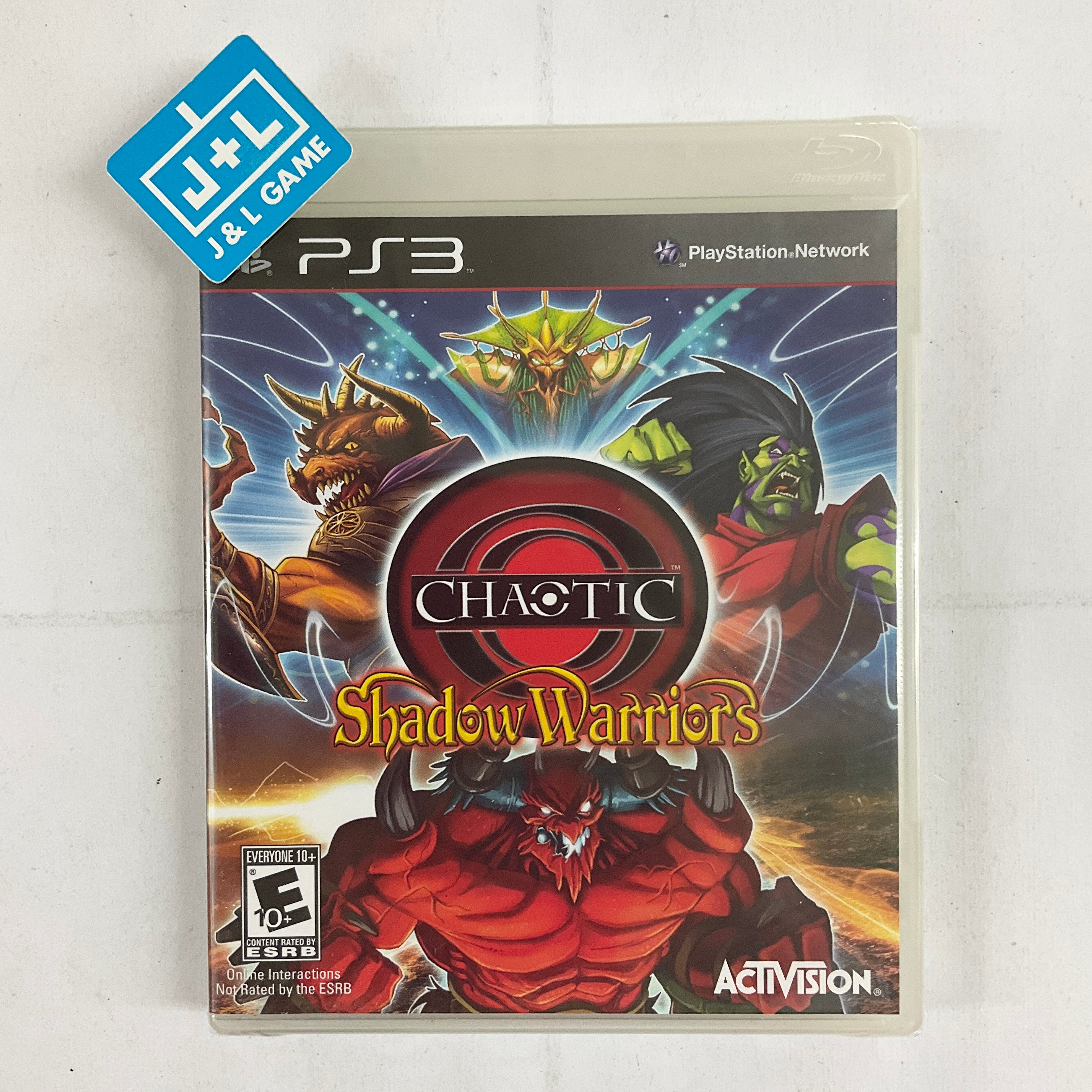 Chaotic: Shadow Warriors - (PS3) Playstation 3 Video Games ACTIVISION   