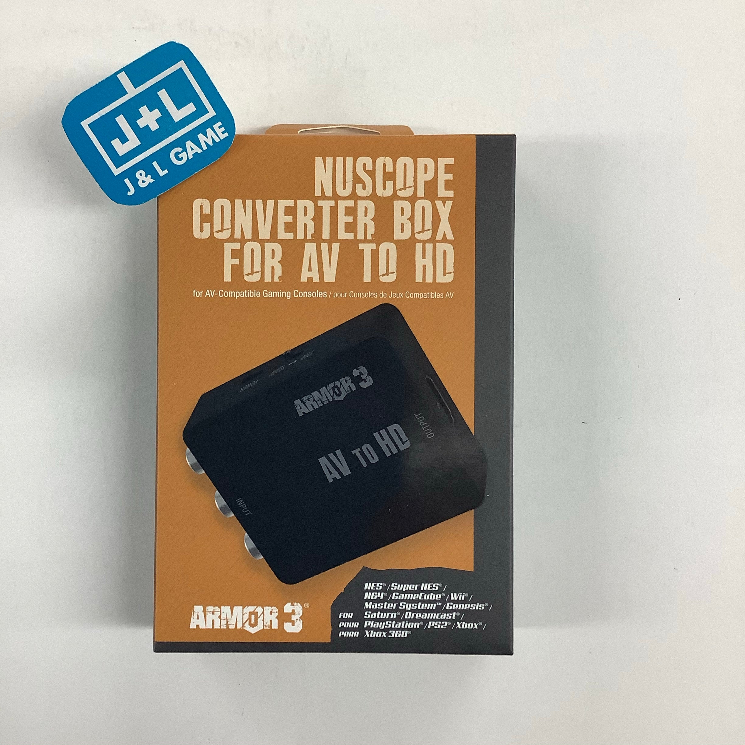 Armor3 NuScope Converter Box for AV to HD Accessories Armor3   