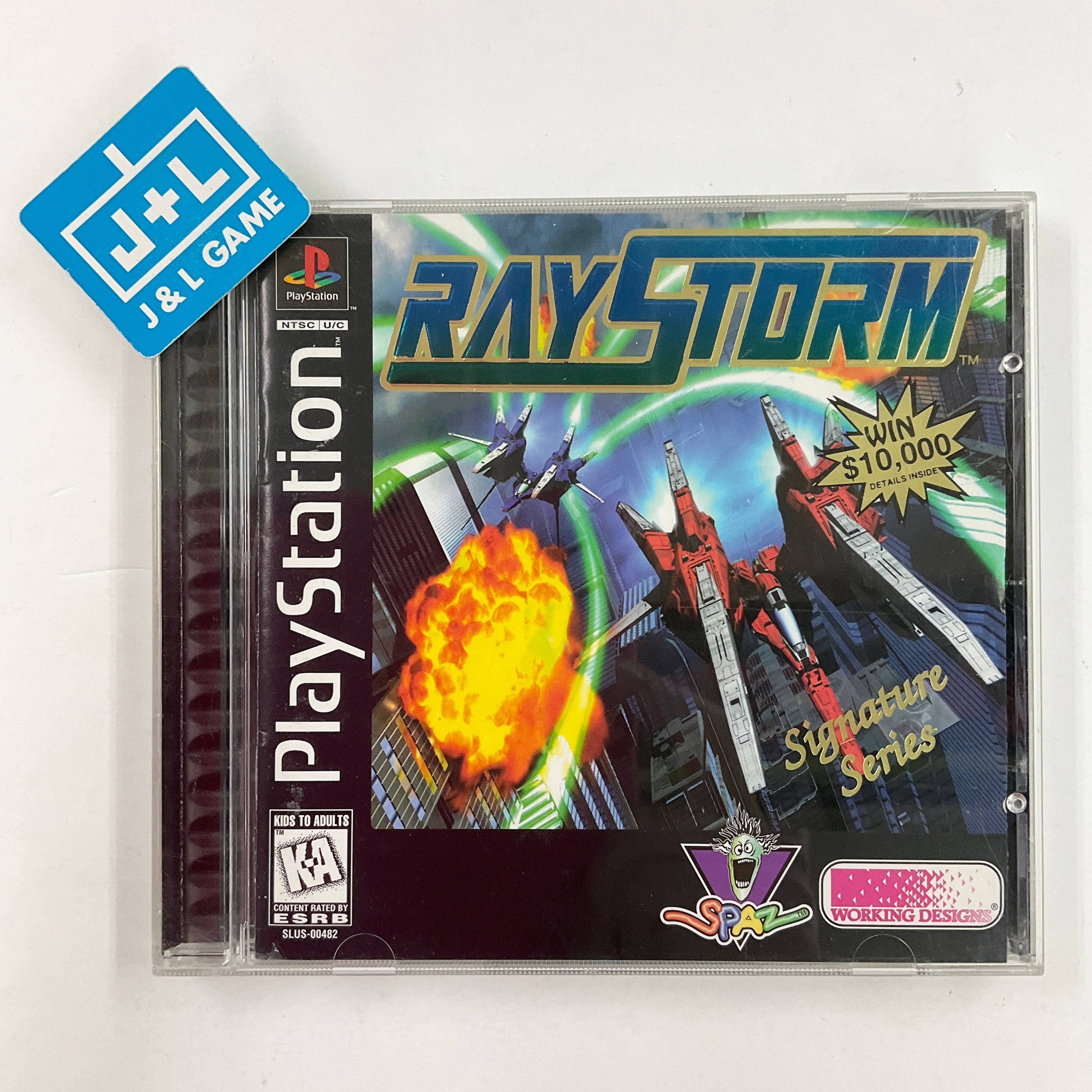 RayStorm - (PS1) PlayStation 1 [Pre-Owned] | J&L Game