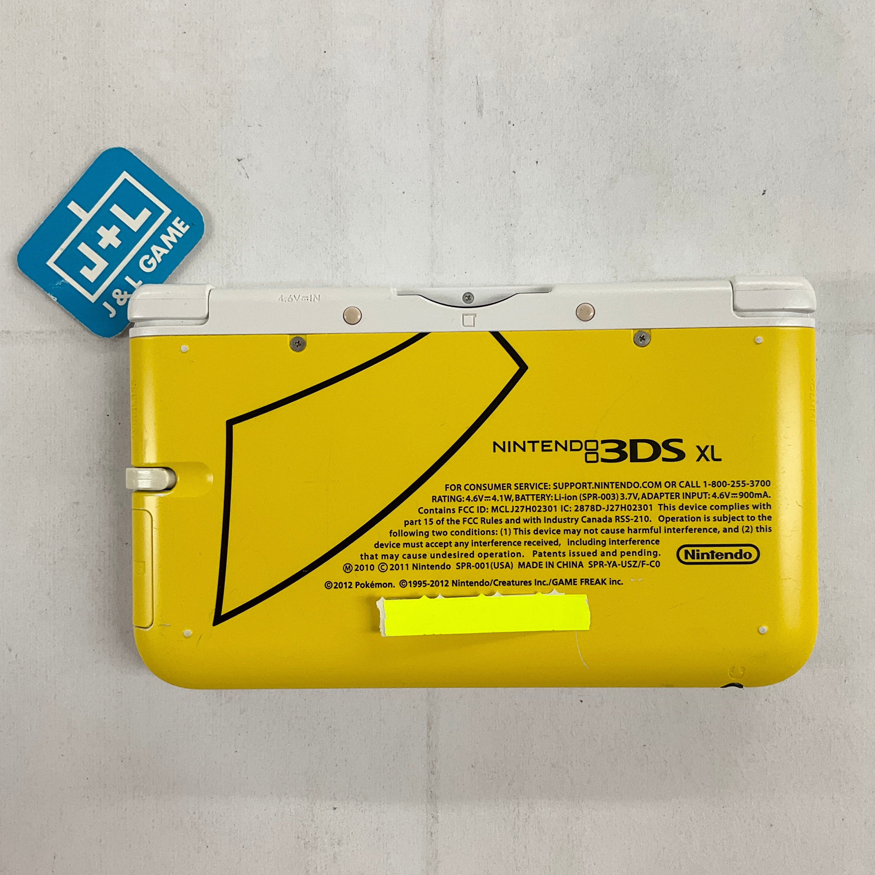 Nintendo 3DS XL (Pikachu) - Nintendo 3DS [Pre-Owned] Consoles Nintendo   