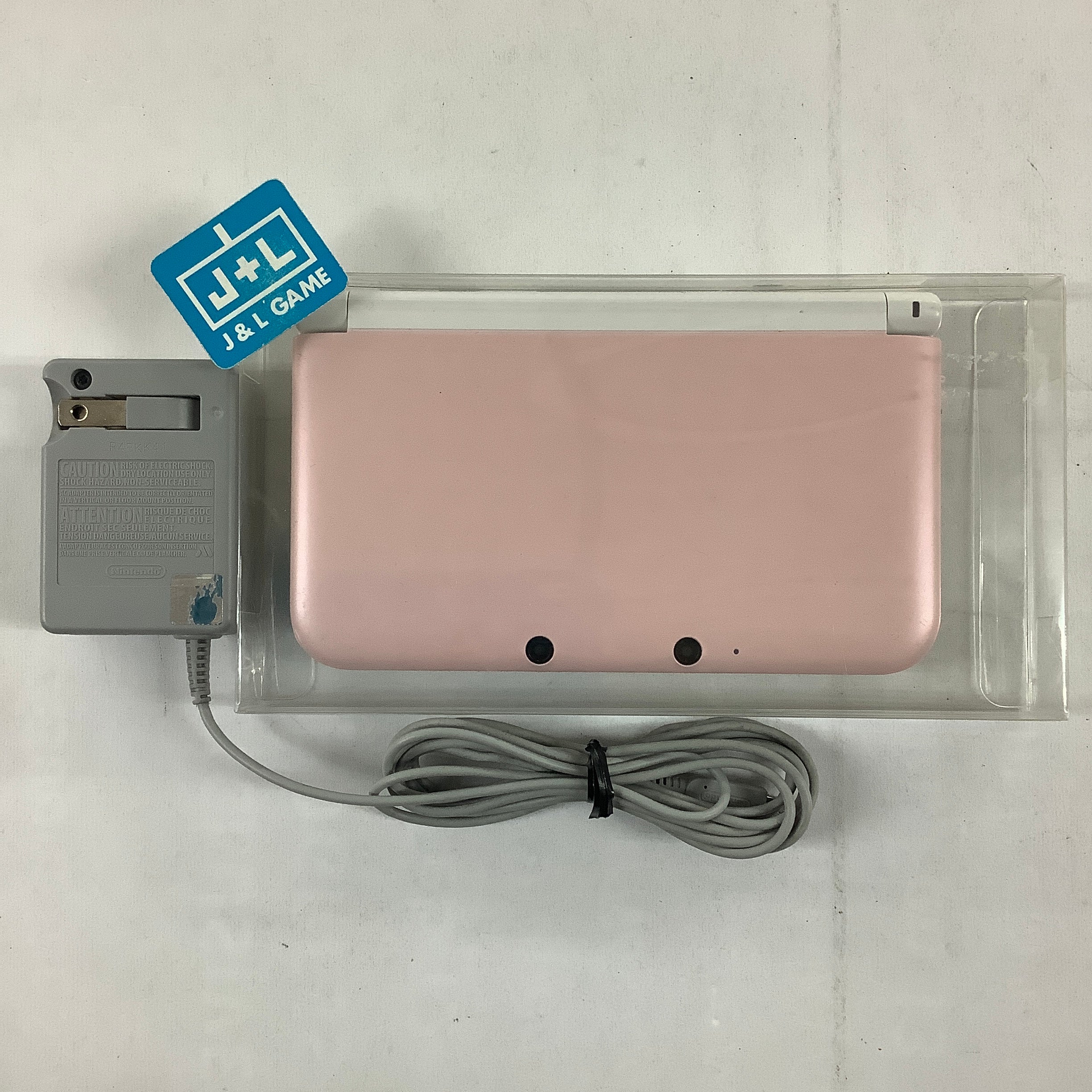 New nintendo 3ds xl pink and white deals