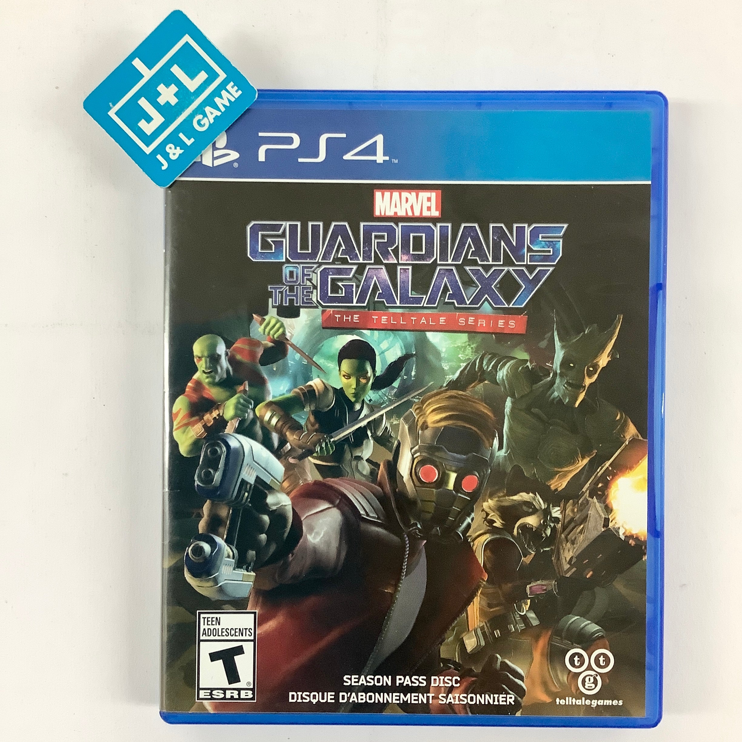 Marvel's Guardians of the Galaxy: The Telltale Series - (PS4) PlayStation 4 [Pre-Owned] Video Games Telltale Games   