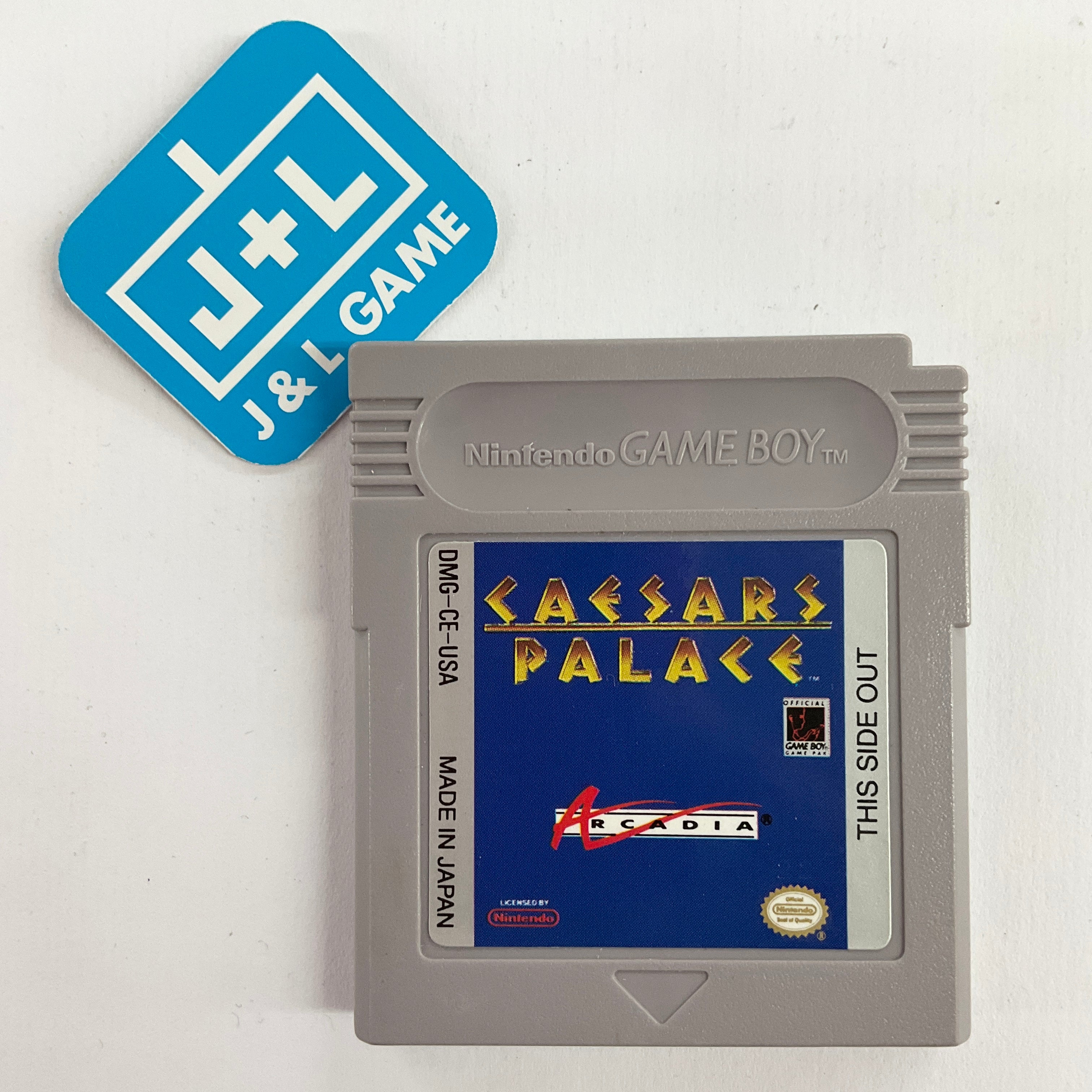 Caesars Palace (Arcadia) - (GB) Game Boy [Pre-Owned] Video Games Arcadia Systems   