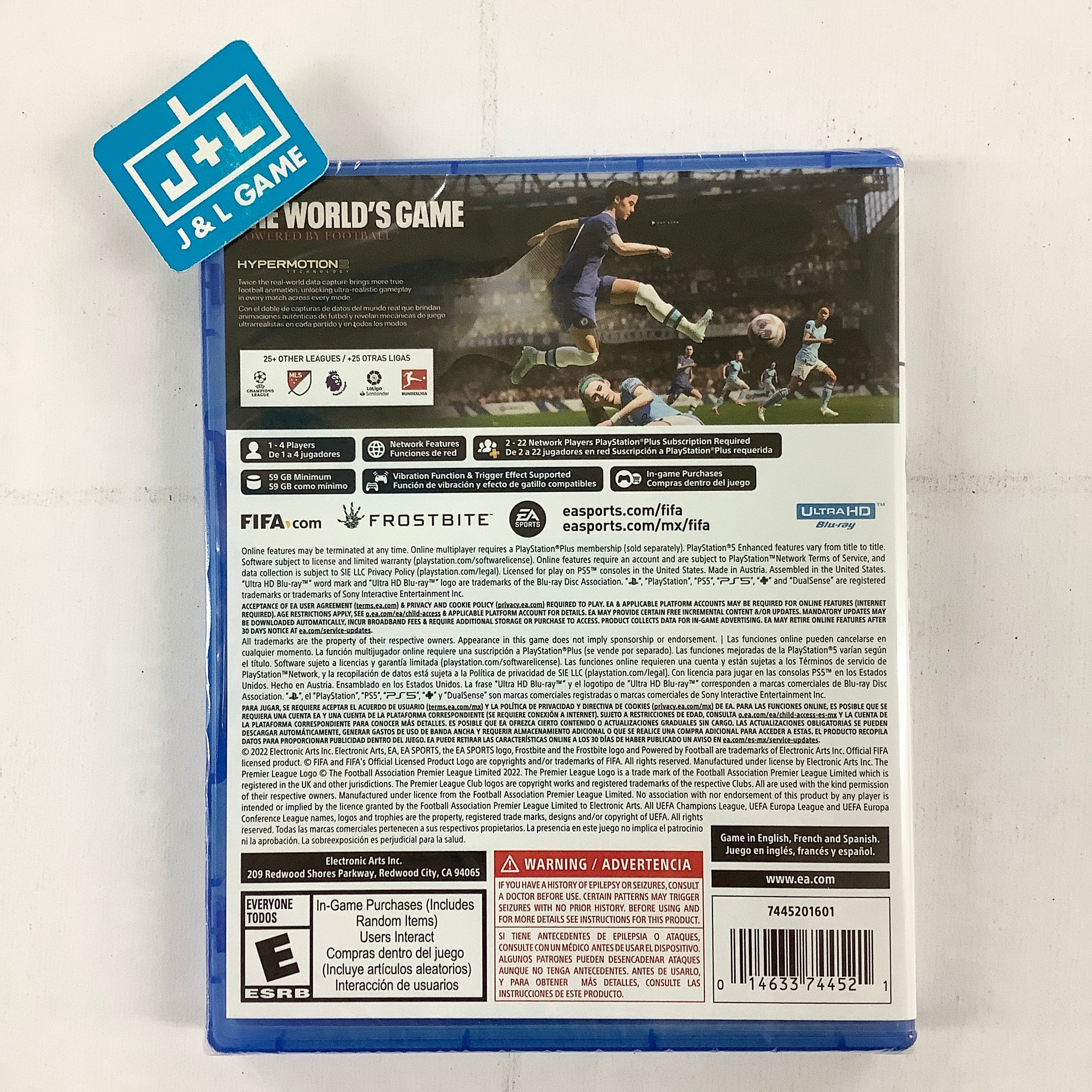 FIFA 23 - (PS5) PlayStation 5 Video Games Electronic Arts   
