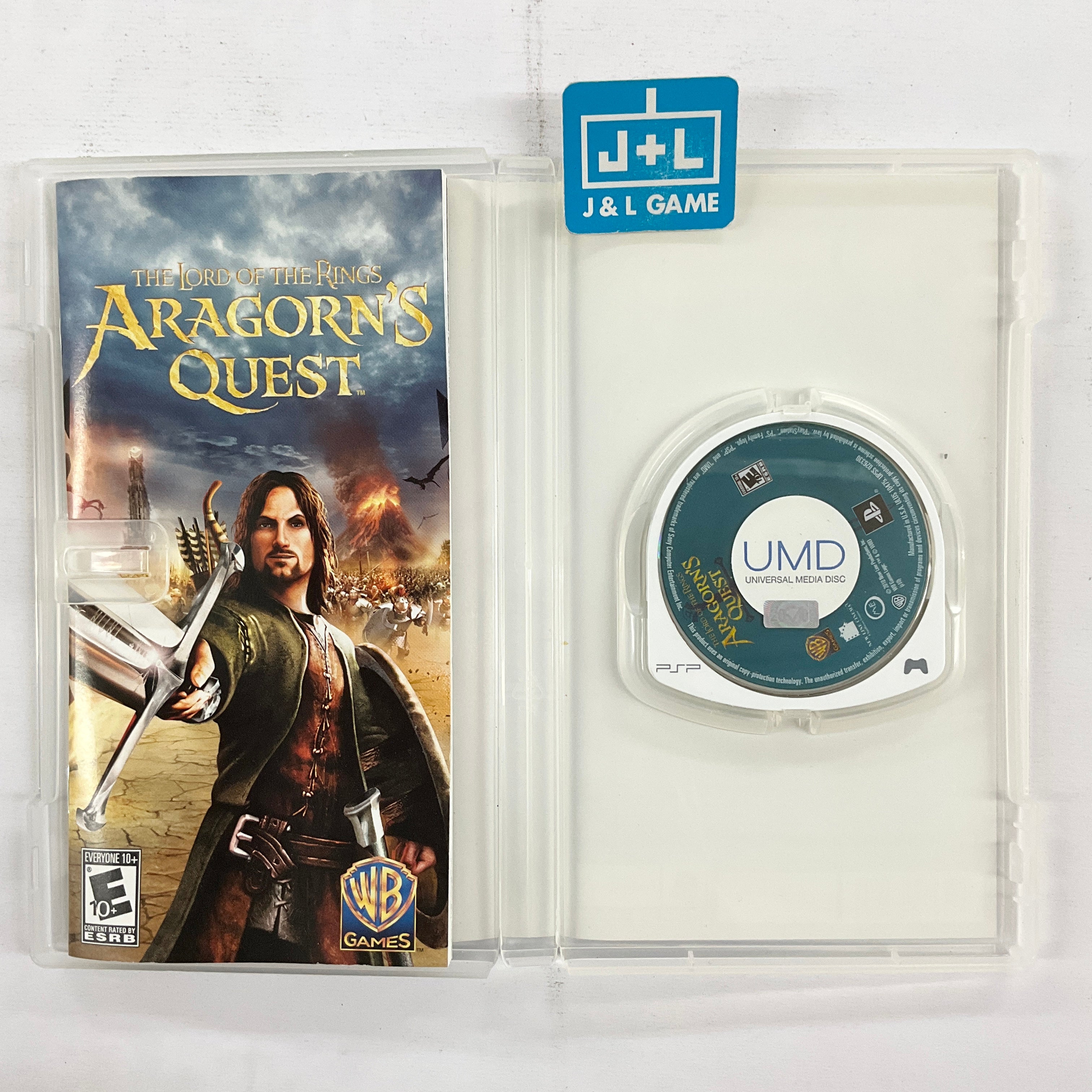 The Lord of the Rings: Aragorn's Quest - Sony PSP [Pre-Owned] Video Games Warner Bros. Interactive Entertainment   