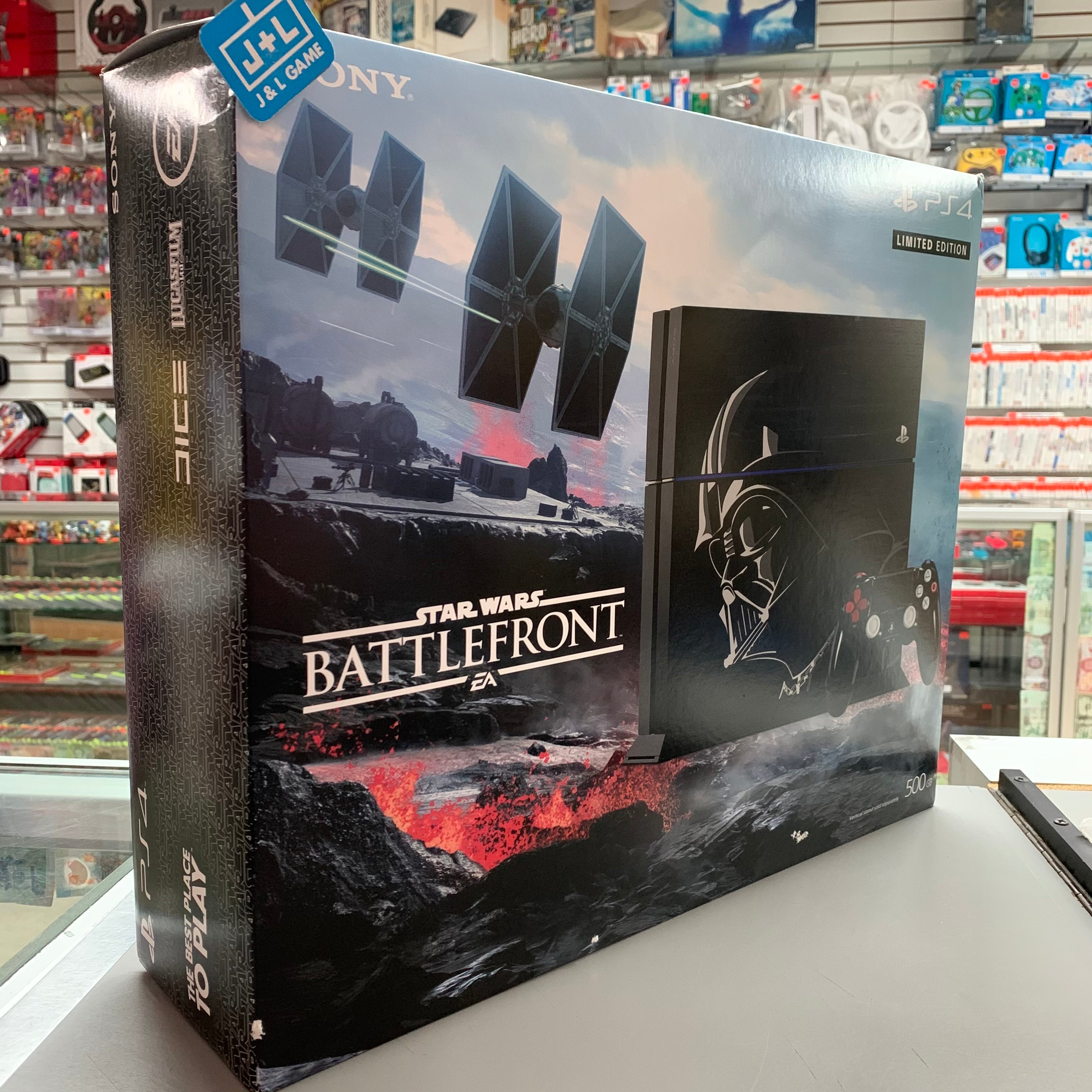 Pack Collector Star Wars Battlefront II PS4 + Mug Dark Vador + Clé USB Kylo Ren ou Rey (aléatoire) - Jeux vidéo - Achat & prix Pack Collector Star Wars Battlefront II PS4 + Mug Dark Vador + Clé USB Kylo Ren ou Rey (aléatoire) - Jeux vidéo - Achat & prix