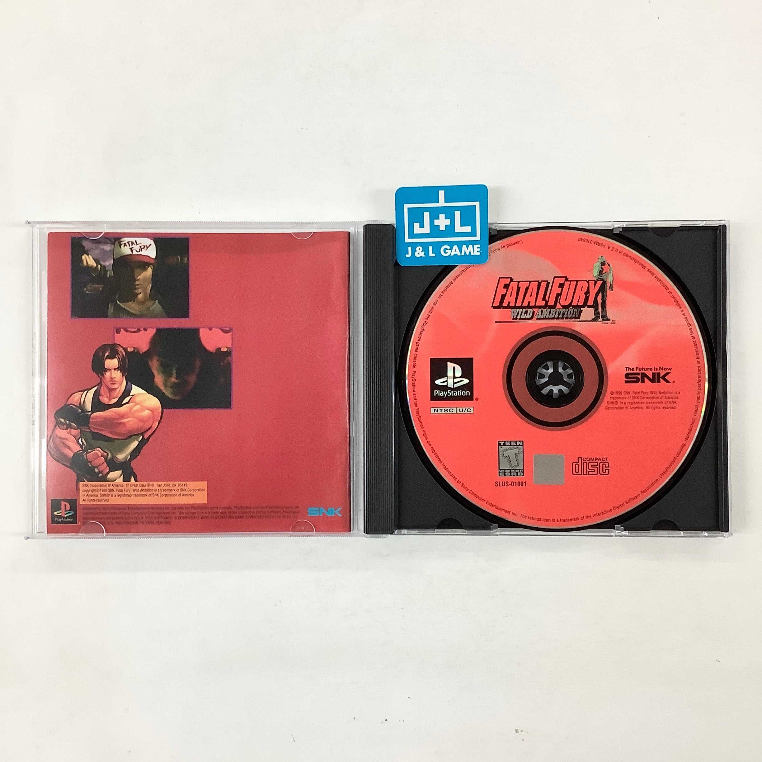 Fatal Fury: Wild Ambition - (PS1) PlayStation 1 [Pre-Owned] Video Games SNK   