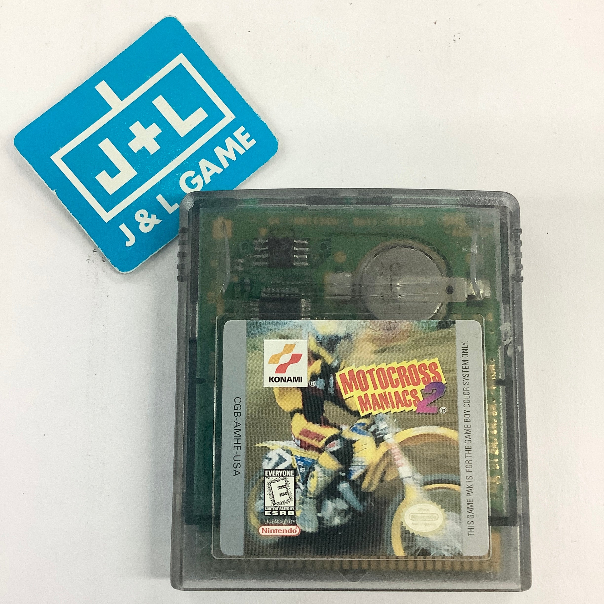 Motocross Maniacs 2 - (GBC) Game Boy Color [Pre-Owned] Video Games Konami   