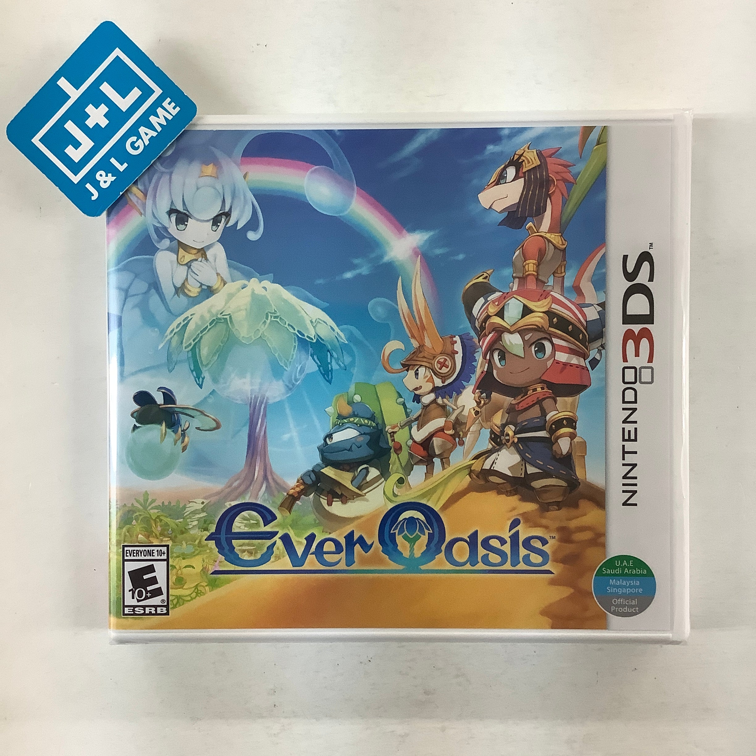 Ever Oasis Nintendo 3DS World Edition J L Game ever-oasis-nintendo-3ds-world-edition-j-l-game