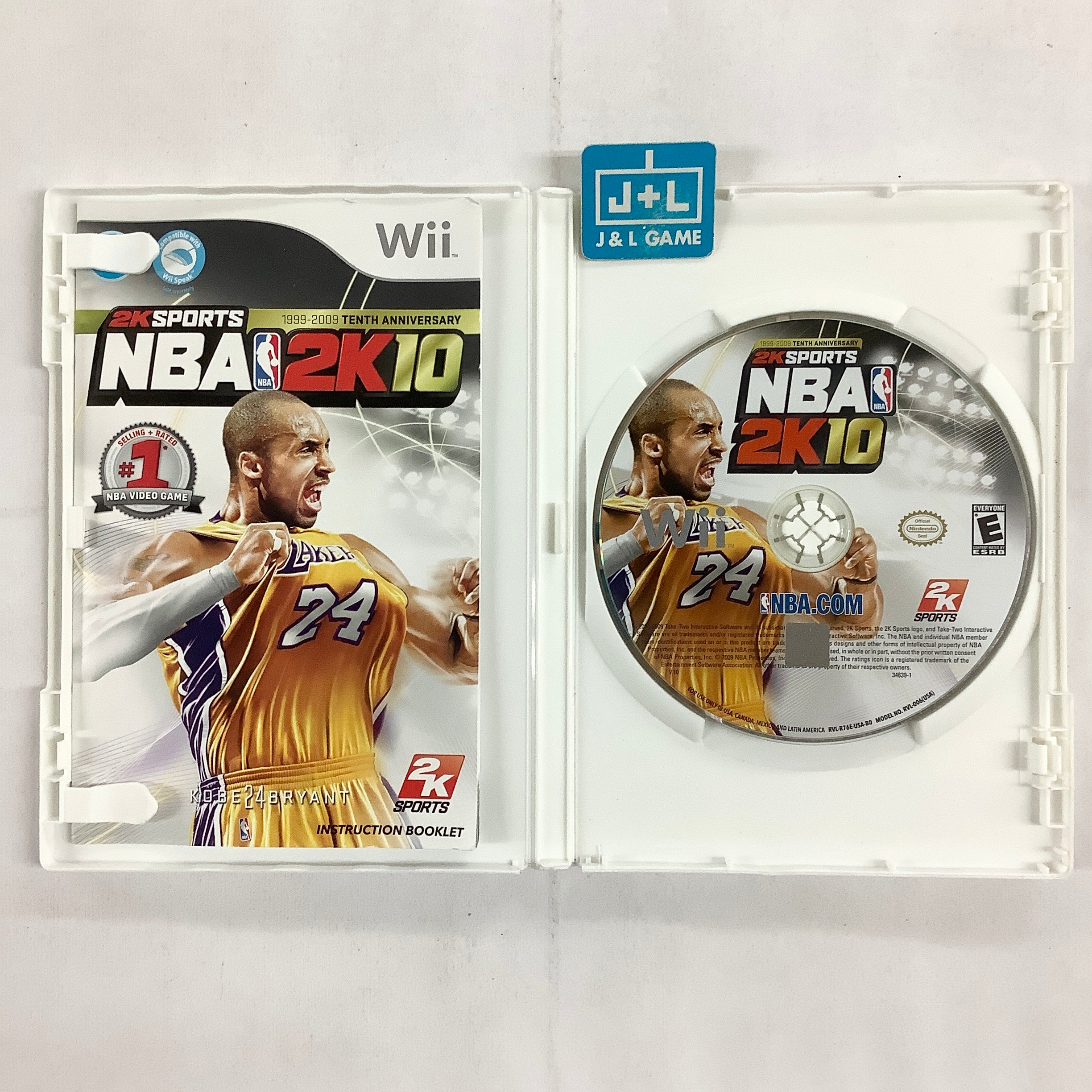 NBA 2K10 - Nintendo Wii [Pre-Owned] Video Games 2K Sports   