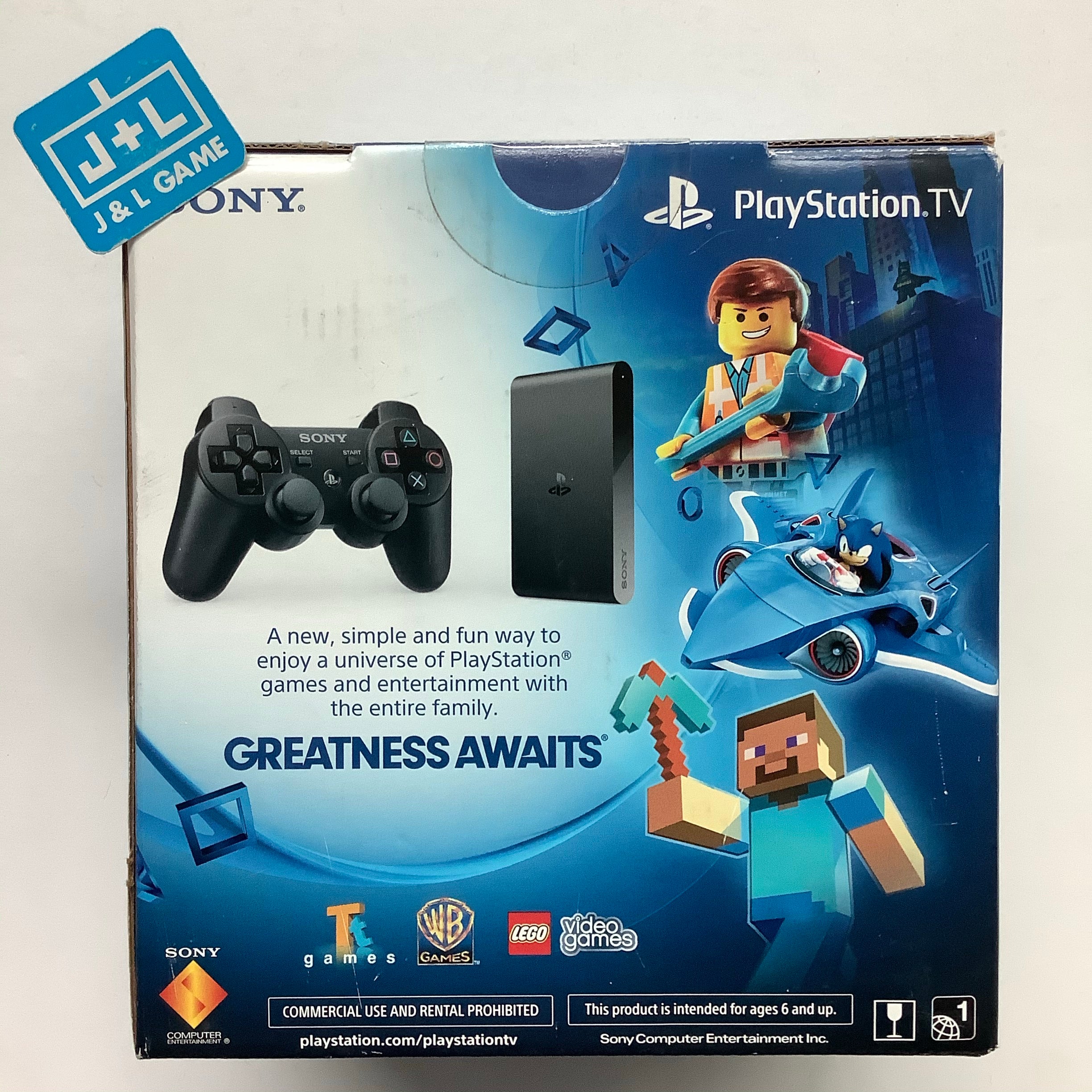 SONY PlayStation TV DualShock 3 Bundle - (PSV) PlayStation Vita Accessories PlayStation   