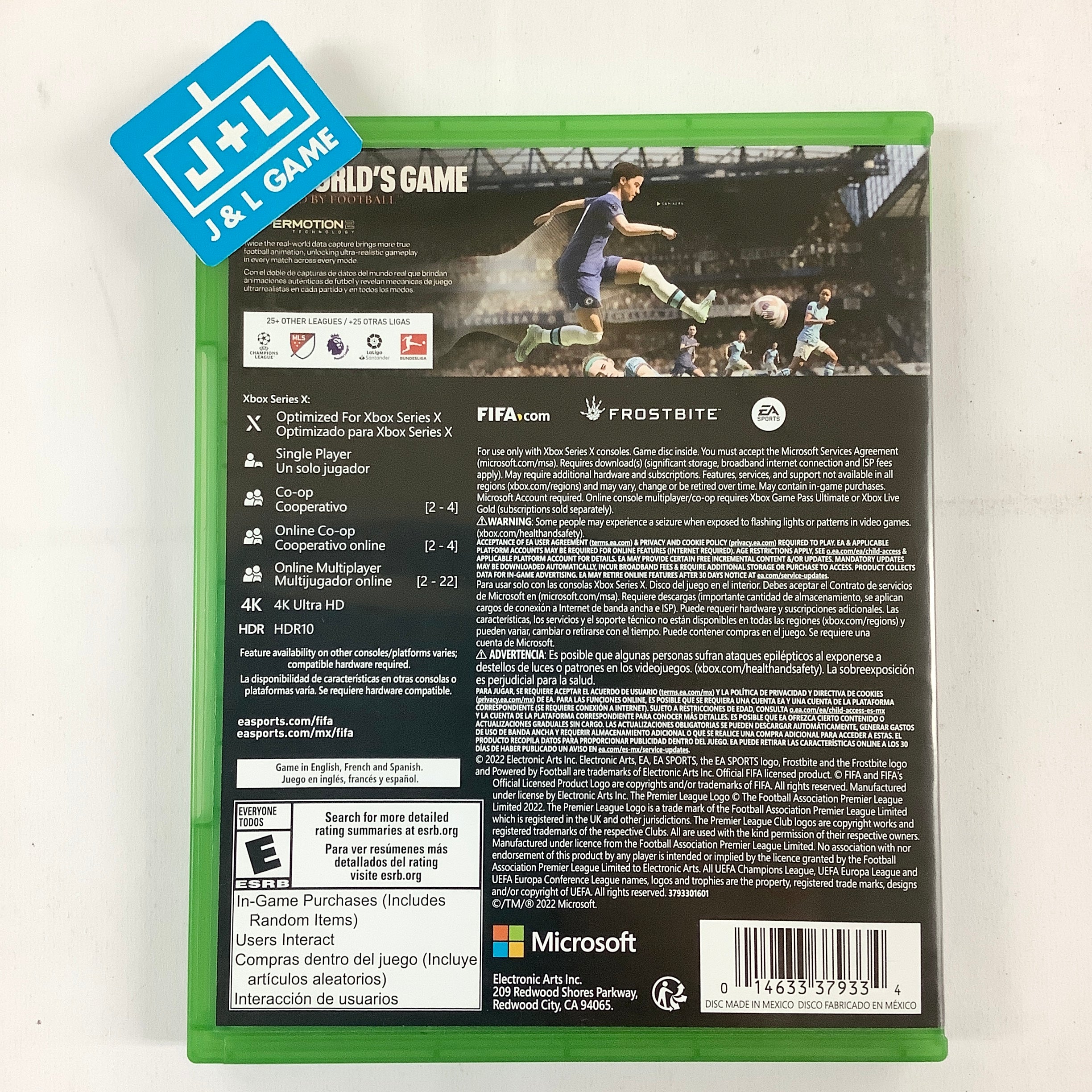 FIFA 23 - (XSX) Xbox Series X [Pre-Owned] Video Games Electronic Arts   