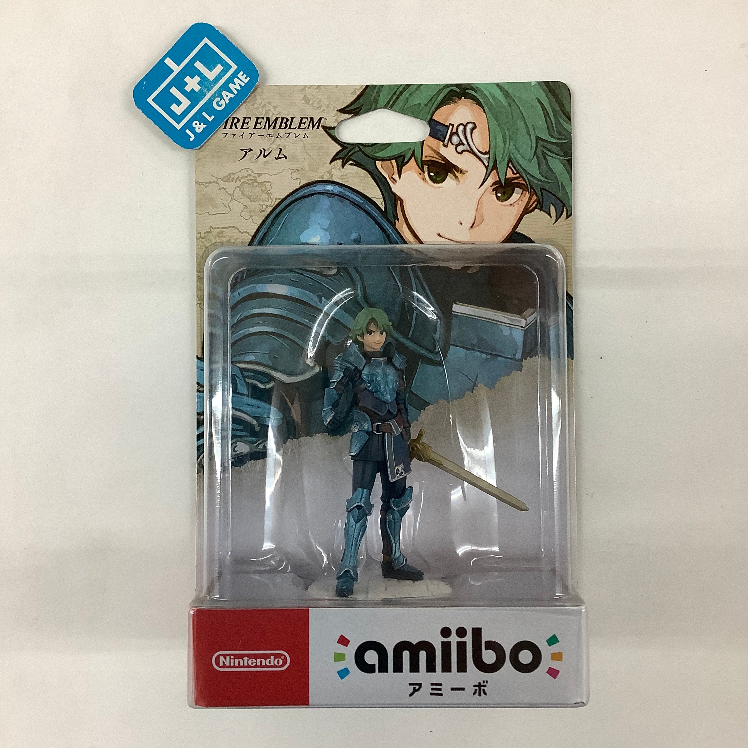 Alm (Fire Emblem series) - Nintendo 3DS Amiibo (Japanese Import) Amiibo Nintendo