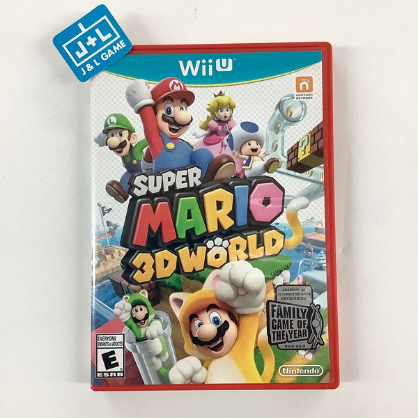 Mavin  Nintendo Selects: Super Mario 3D World (Nintendo Wii U, 2016) with  manual