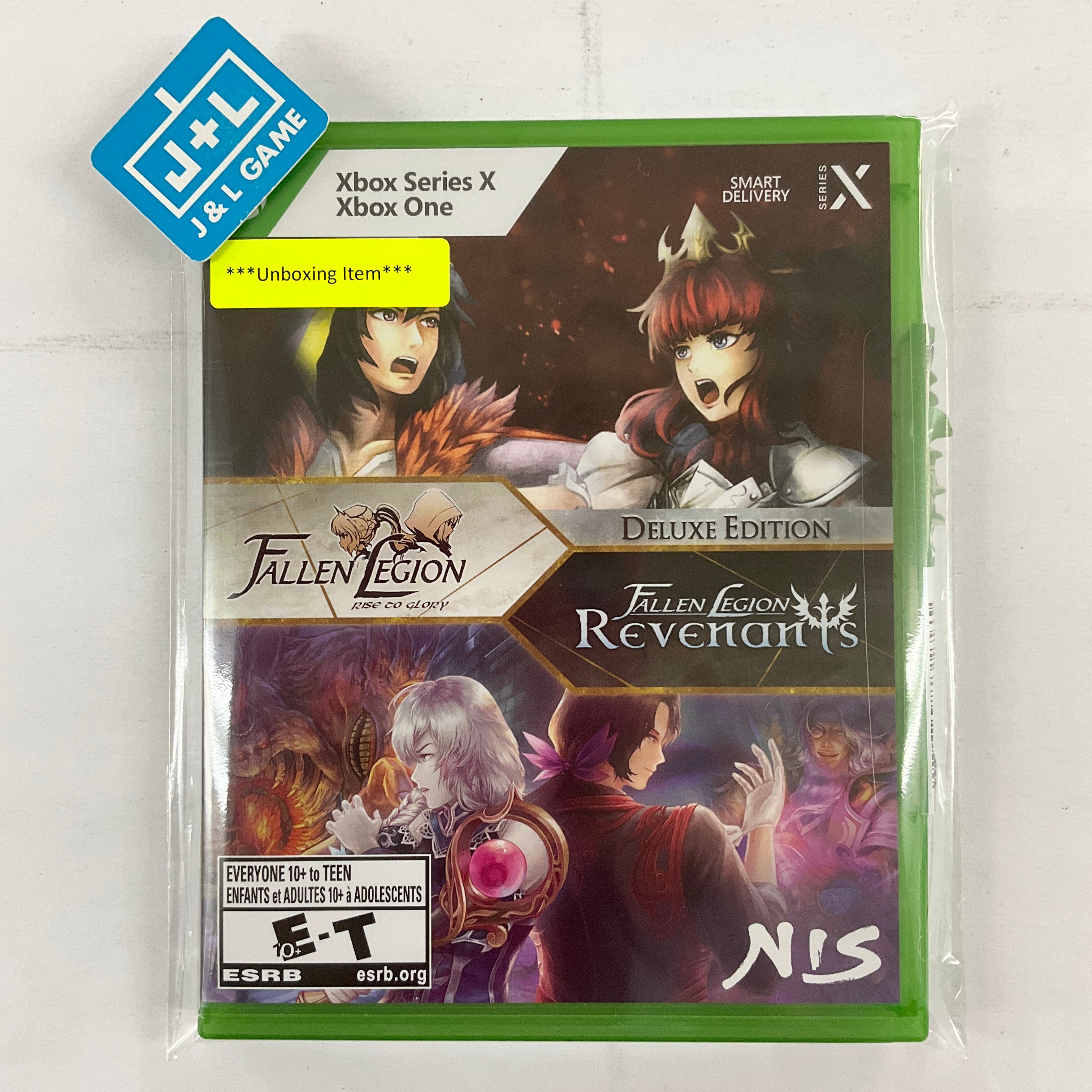 Fallen Legion: Rise to Glory / Fallen Legion Revenants Deluxe Edition - (XSX) Xbox Series X [UNBOXING] Video Games NIS America   