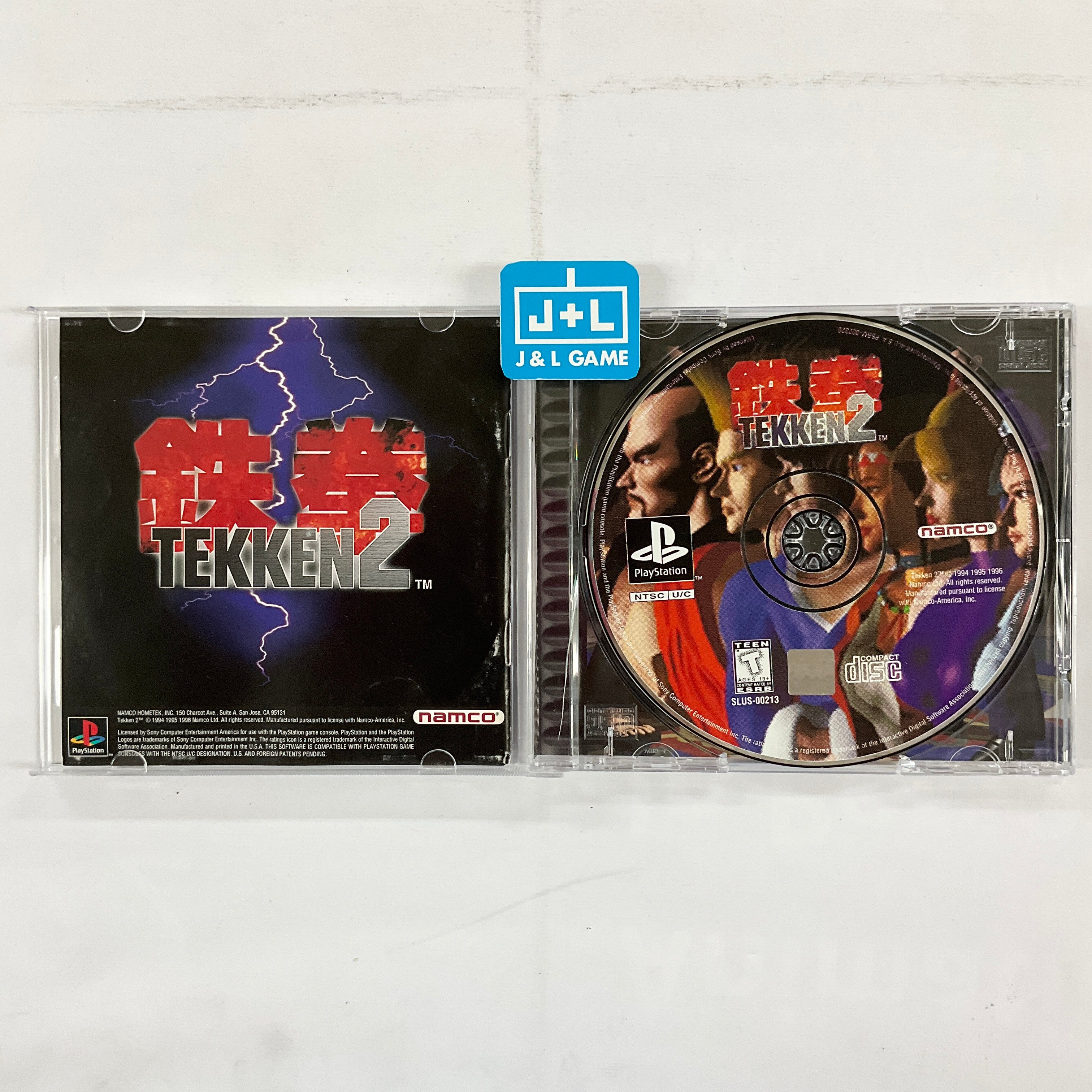 Tekken 2 - (PS1) PlayStation 1 [Pre-Owned] Video Games Namco   