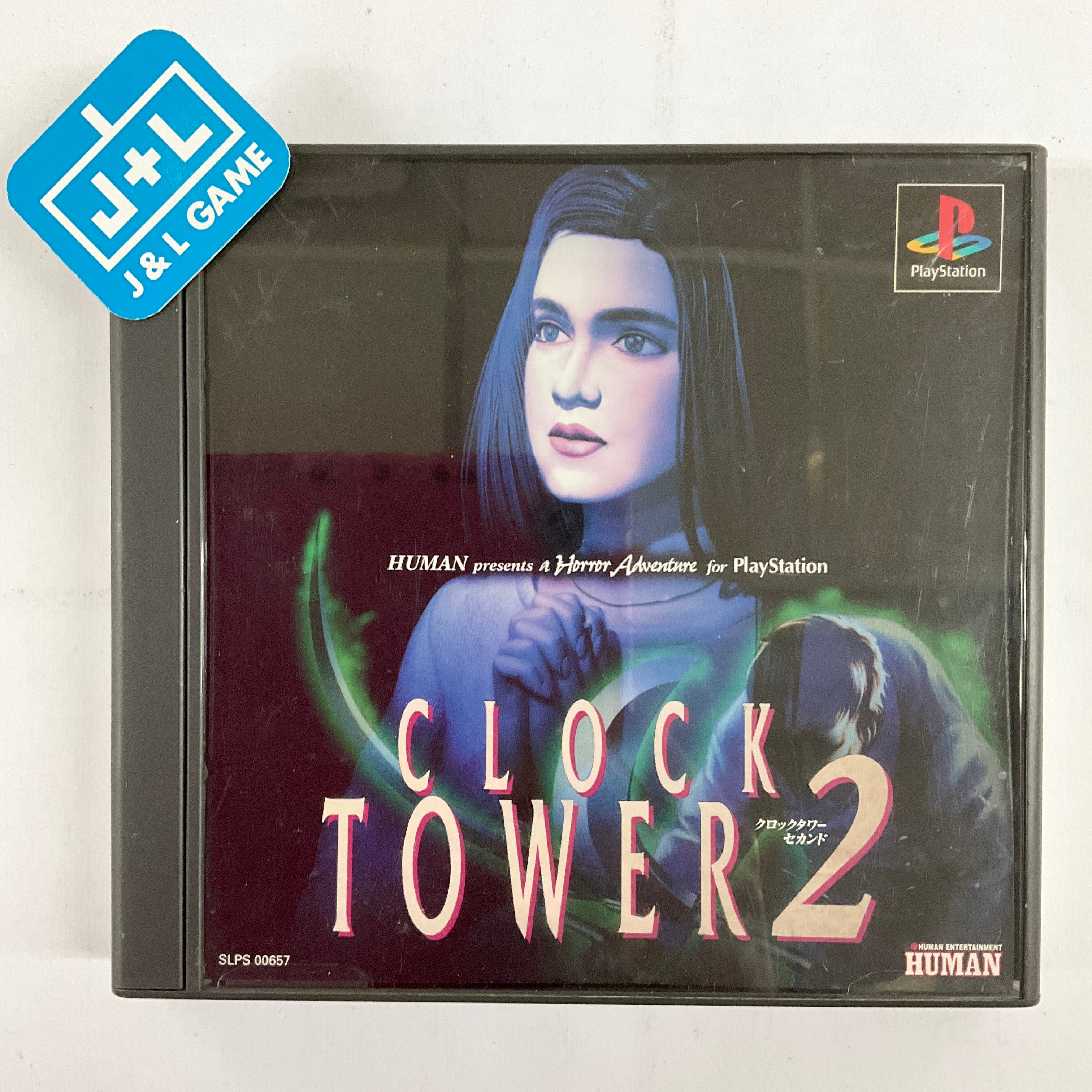 Clock Tower 2 - (PS1) PlayStation 1 (Japanese Import) [Pre-Owned] Video Games Human Entertainment   