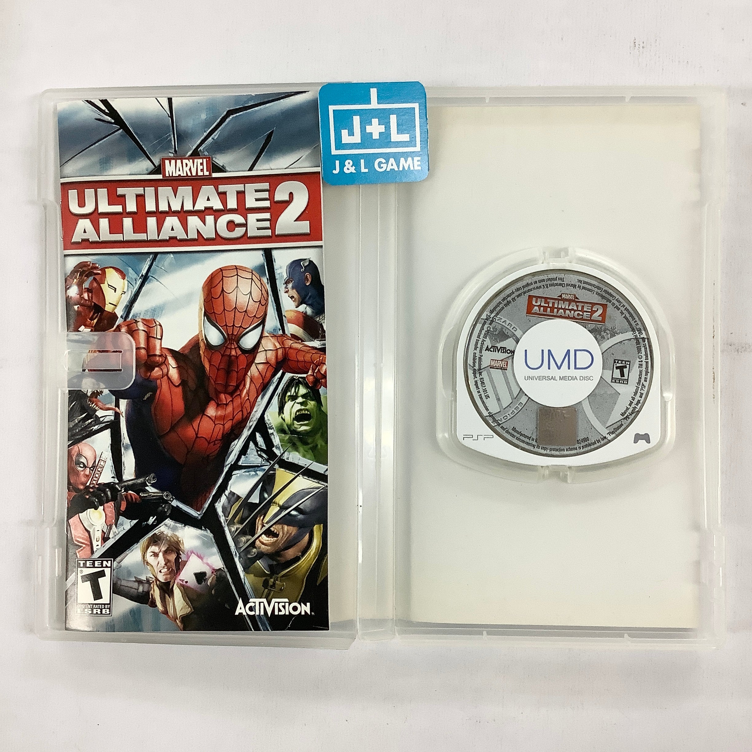 Marvel: Ultimate Alliance 2 - Sony PSP [Pre-Owned] Video Games Activision   