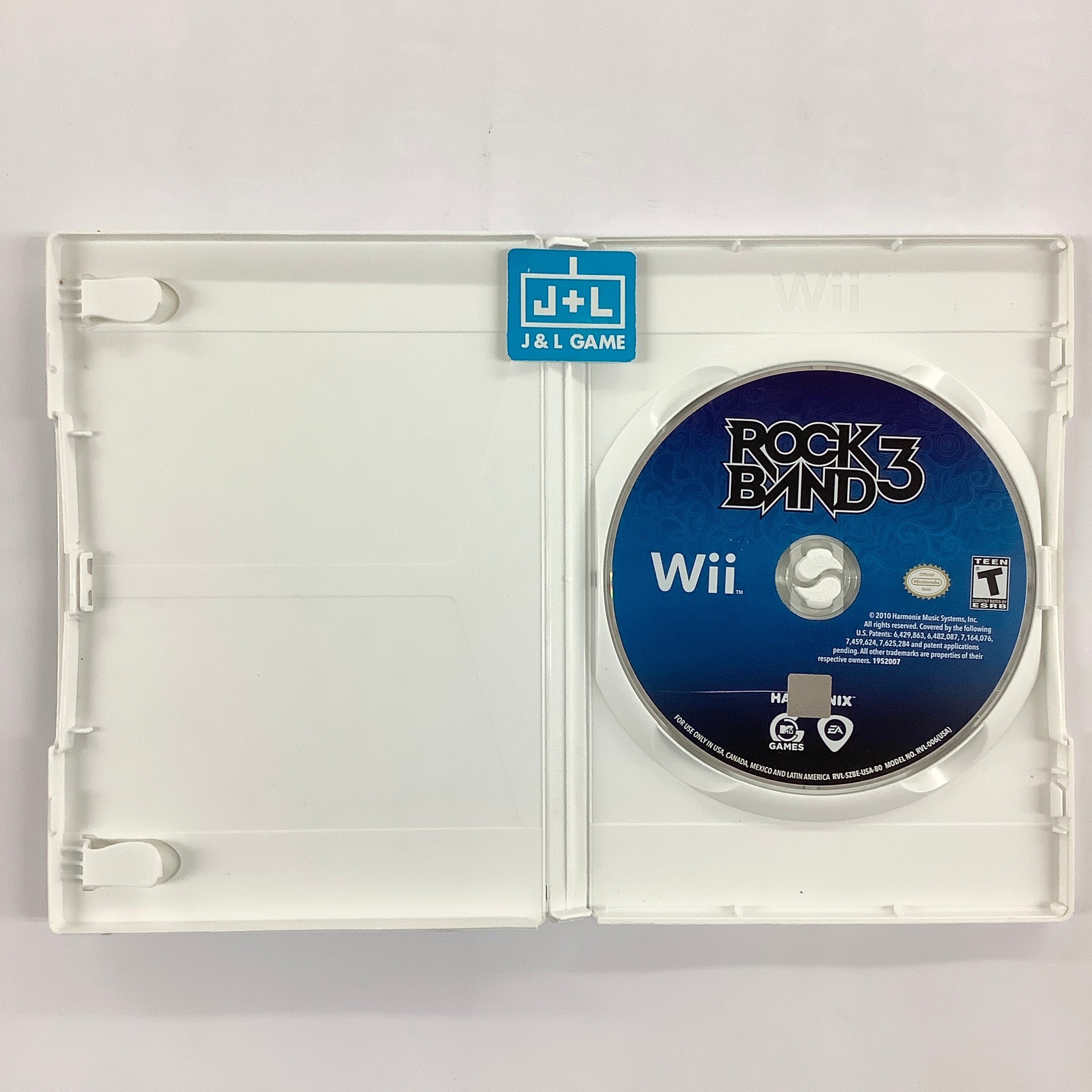 Rock Band 3 - Nintendo Wii [Pre-Owned] Video Games MTV Games   