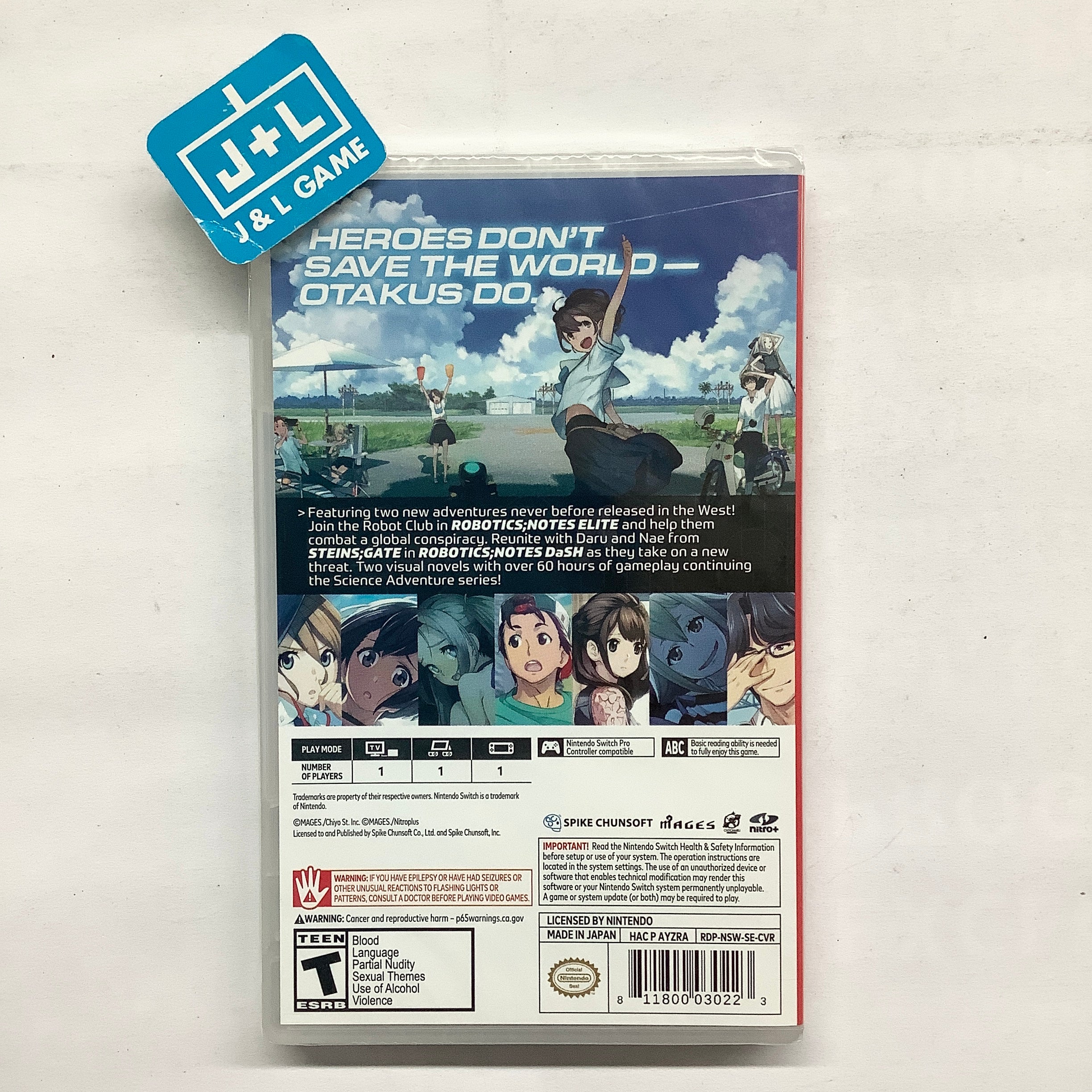 Robotics;Notes Double Pack - (NSW) Nintendo Switch Video Games Spike Chunsoft   
