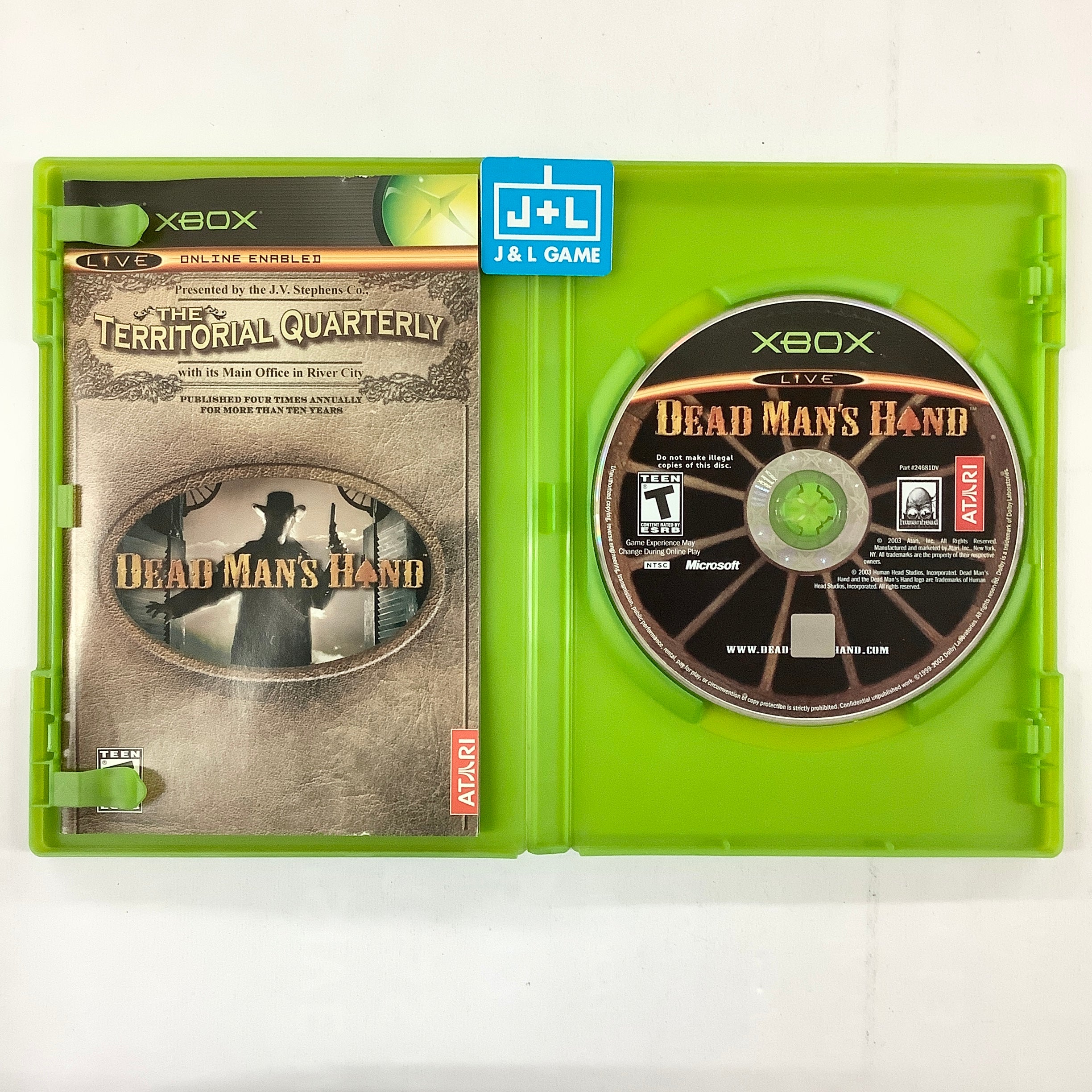 Dead Man's Hand - (XB) Xbox [Pre-Owned] Video Games Atari SA   
