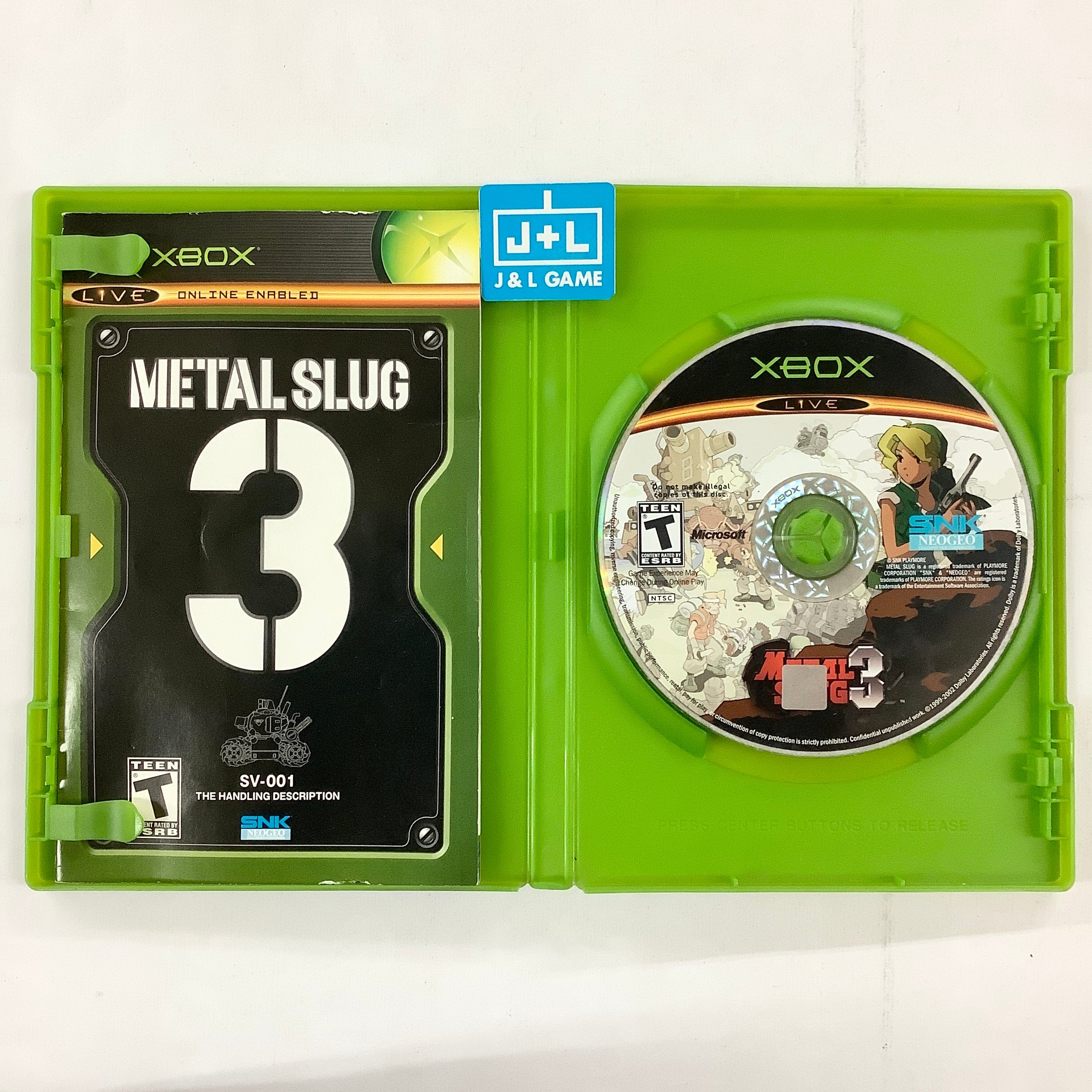 Metal Slug 3 - (XB) Xbox [Pre-Owned] Video Games SNK Playmore   