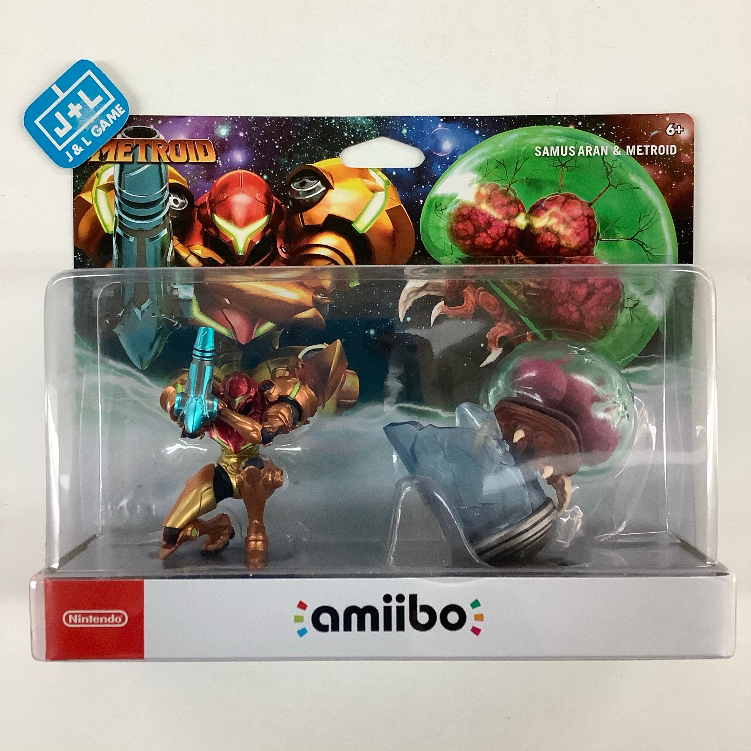Samus Aran & Metroid 2-Pack (Metroid series) - Nintendo 3DS Amiibo Amiibo Nintendo