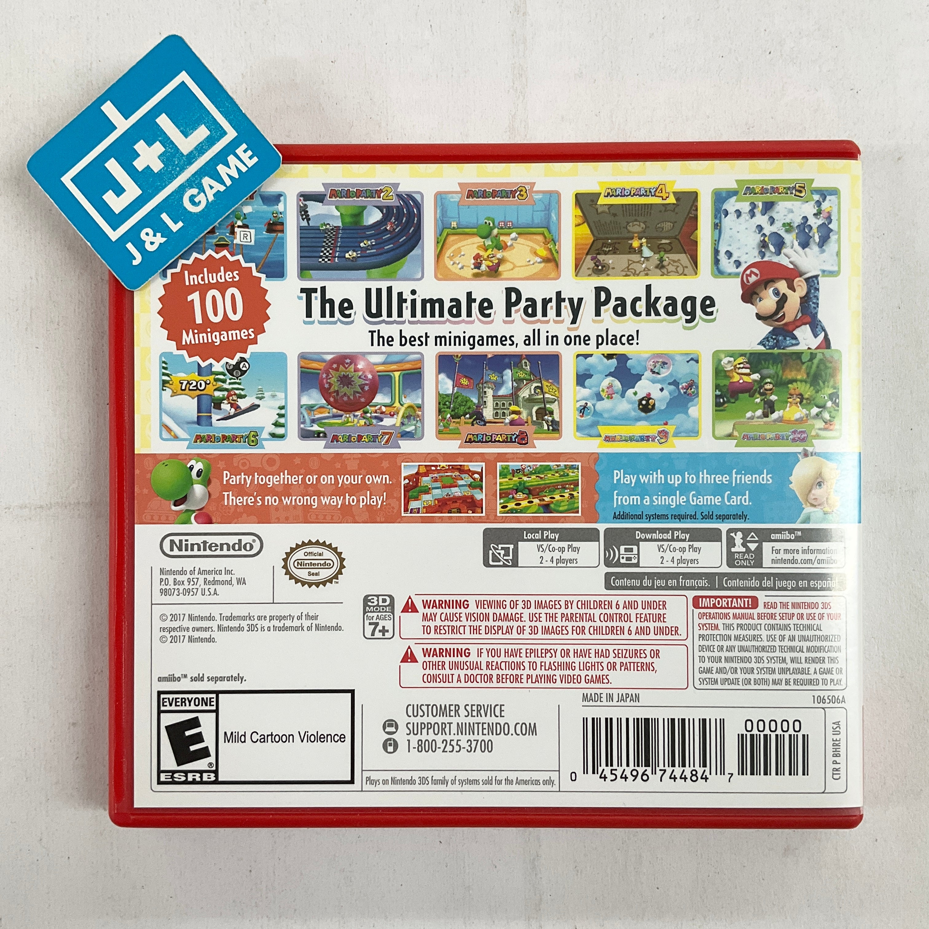 Mario Party: The Top 100 - Nintendo 3DS [Pre-Owned] Video Games Nintendo   