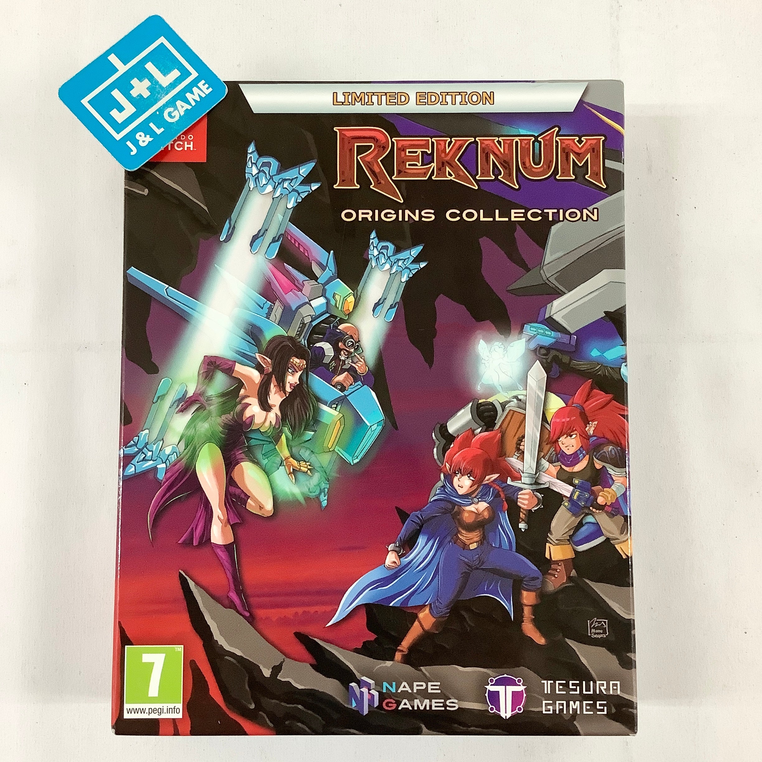 Reknum Origins Collection Limited Edition Nintendo Switch Játékszoftver Reknum Origins Collection Limited Edition Nintendo Switch Játékszoftver