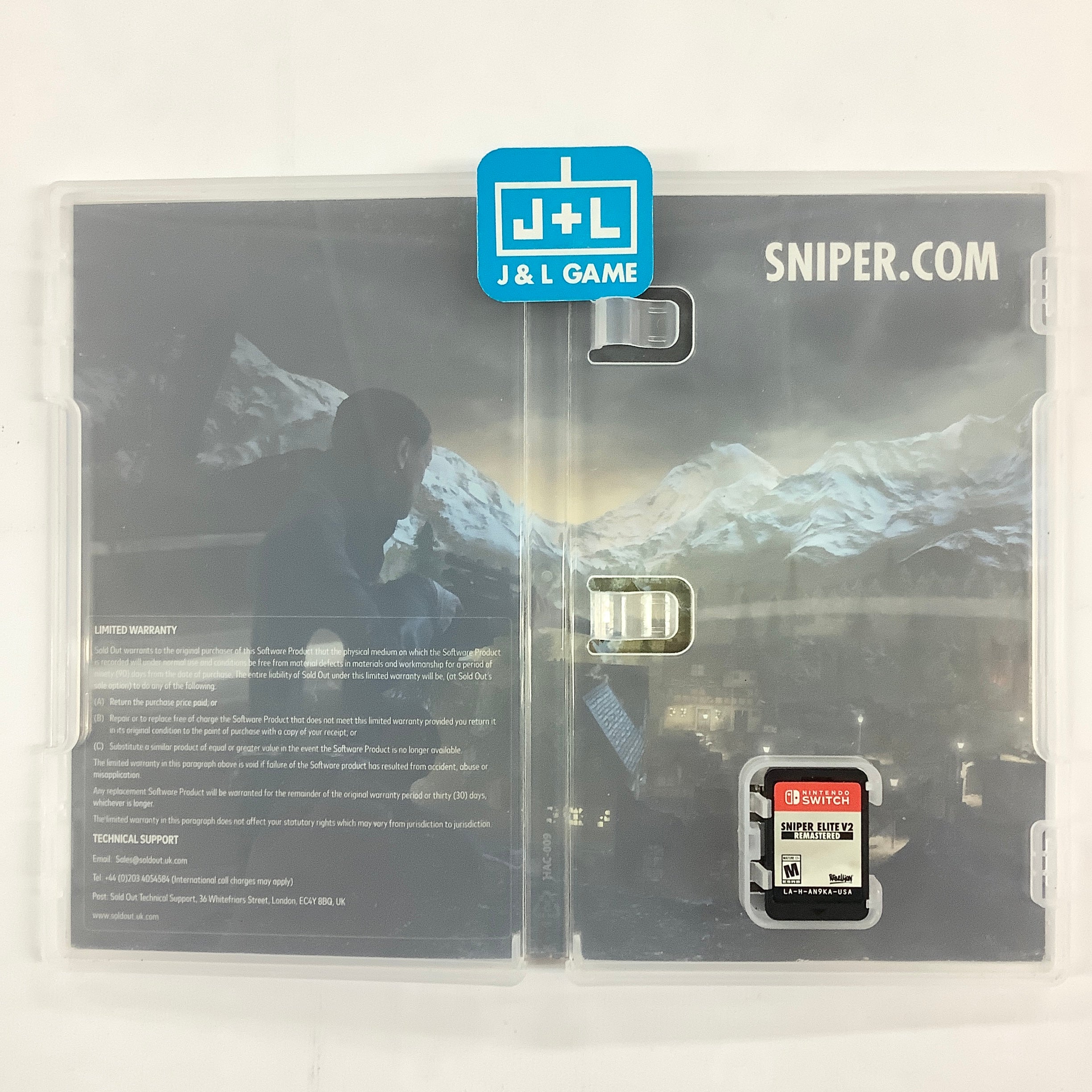 Sniper Elite V2 Remastered - (NSW) Nintendo Switch [Pre-Owned] Video Games U&I Entertainment   