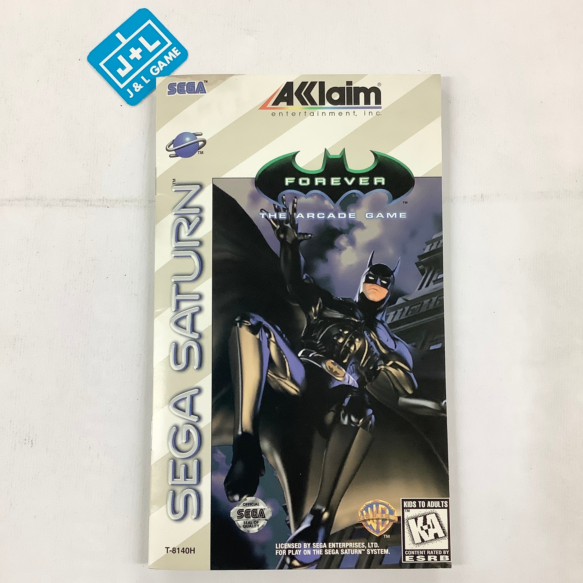 Batman Forever: The Arcade Game - (SS) SEGA Saturn [Pre-Owned] Video Games Acclaim   