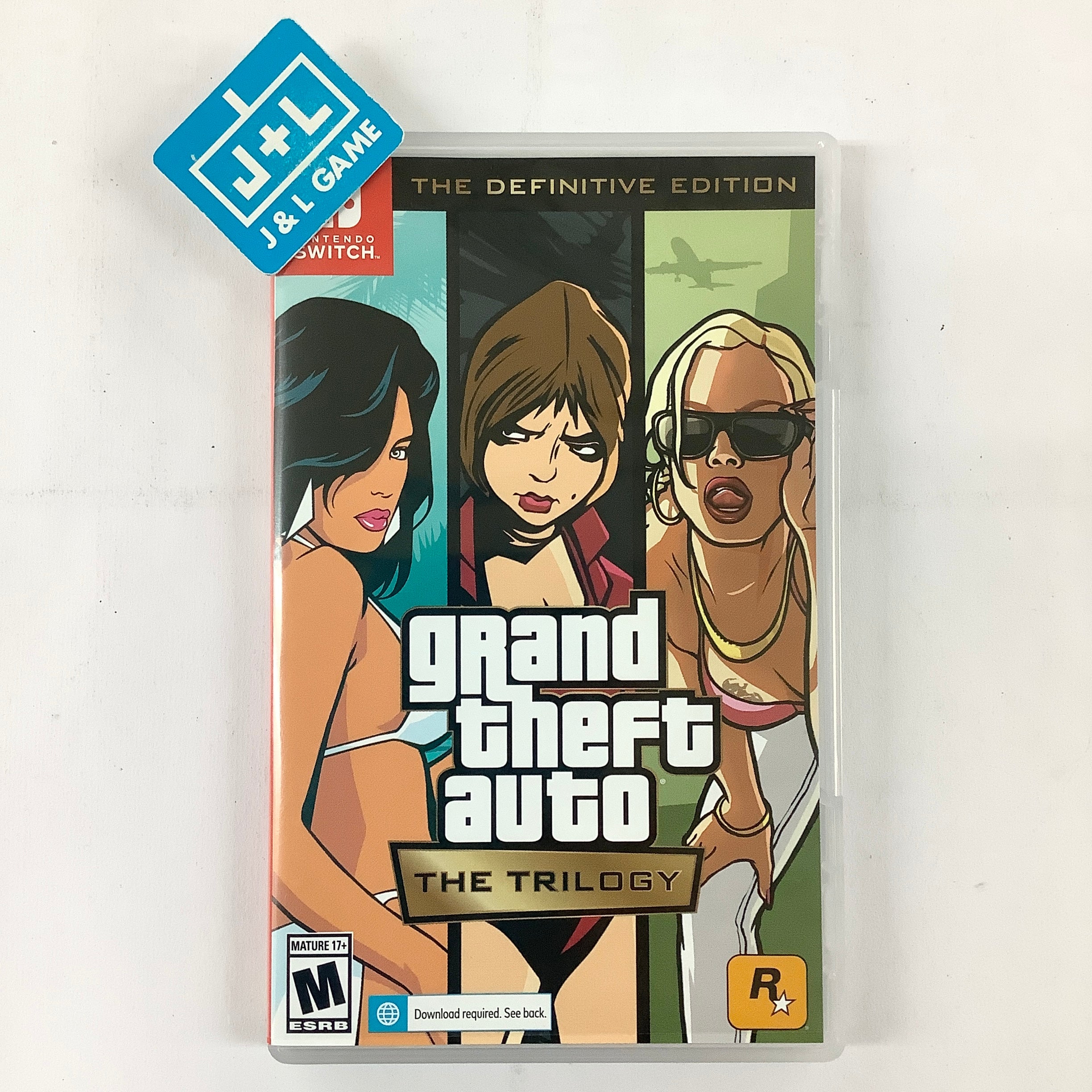 Grand Theft Auto: The Trilogy The Definitive Edition - (NSW) Nintendo Switch [Pre-Owned] Video Games Rockstar Games   