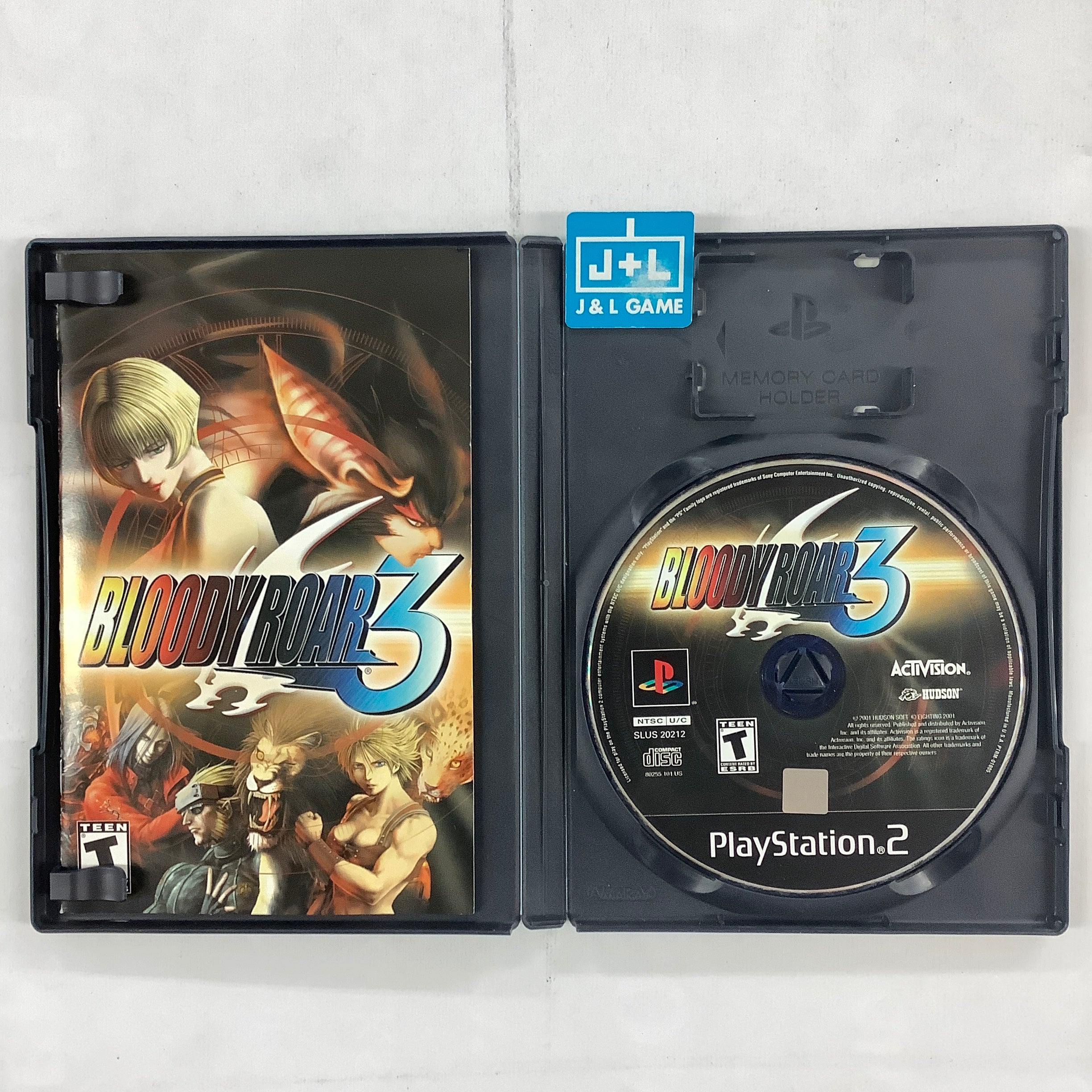 Bloody Roar 3 - (PS2) PlayStation 2 [Pre-Owned] Video Games Hudson   