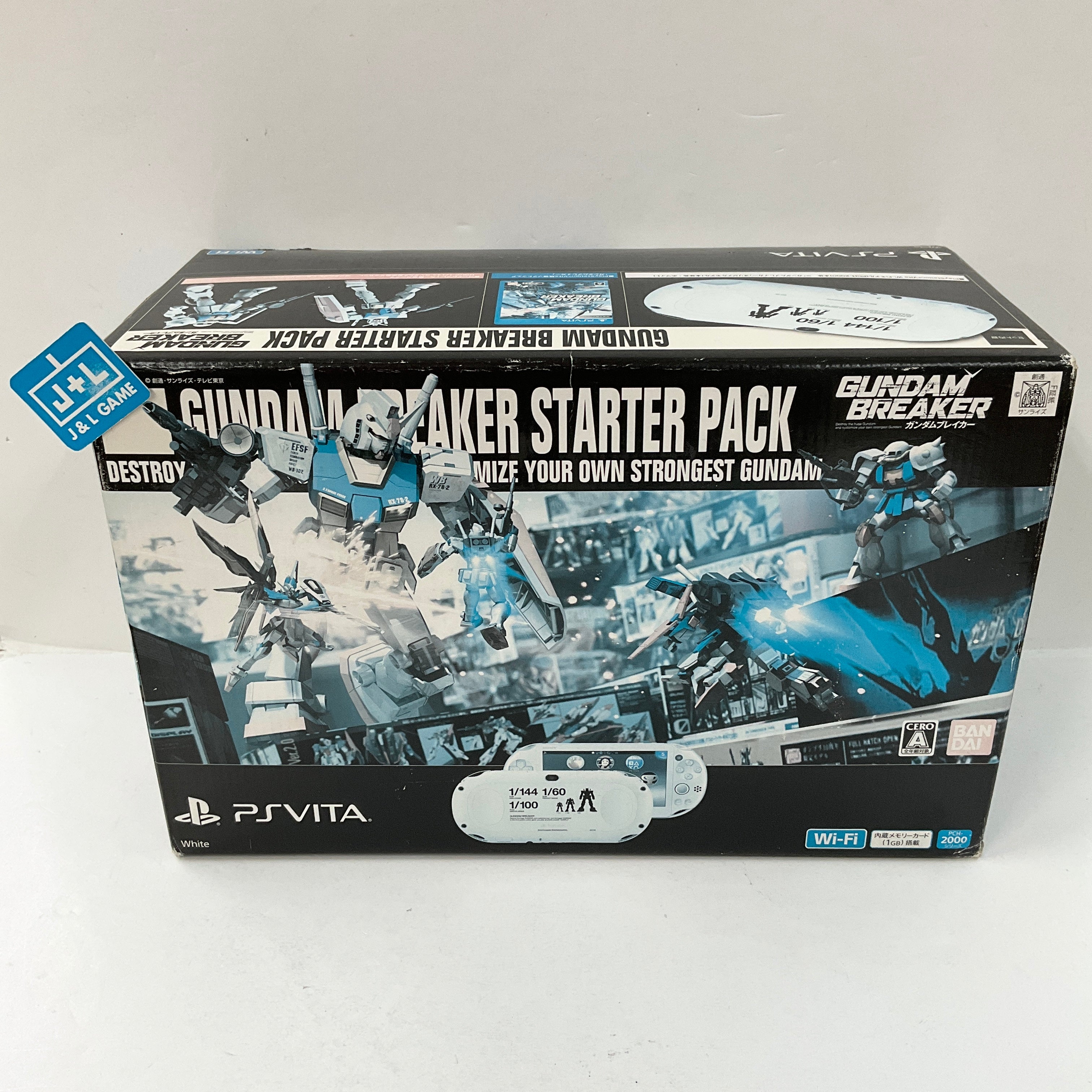 Sony PlayStation Vita 2000 Wi-Fi (Gundam Set) - (PSV) PlayStation