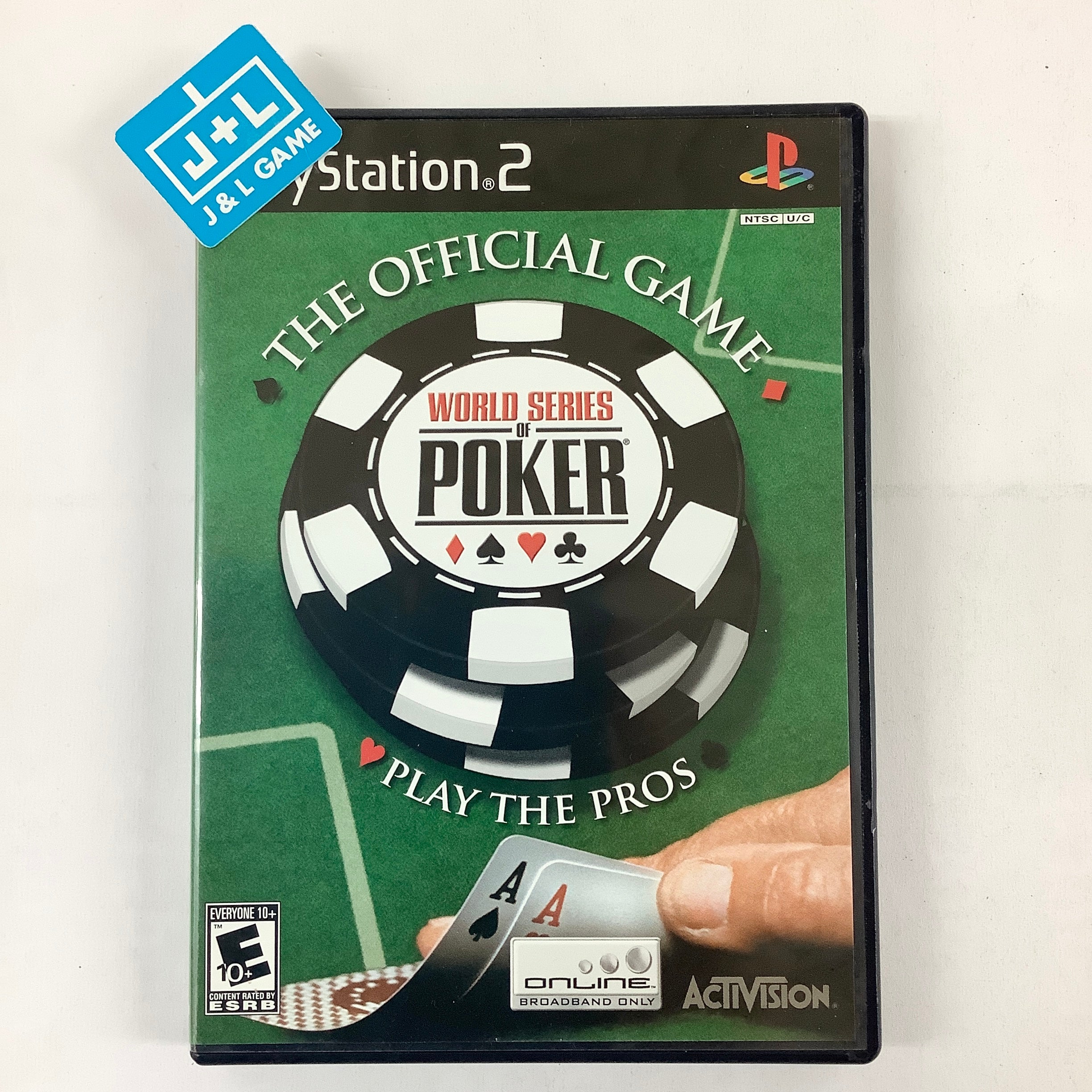 World Series of Poker - (PS2) PlayStation 2 [Pre-Owned] | J&L Game