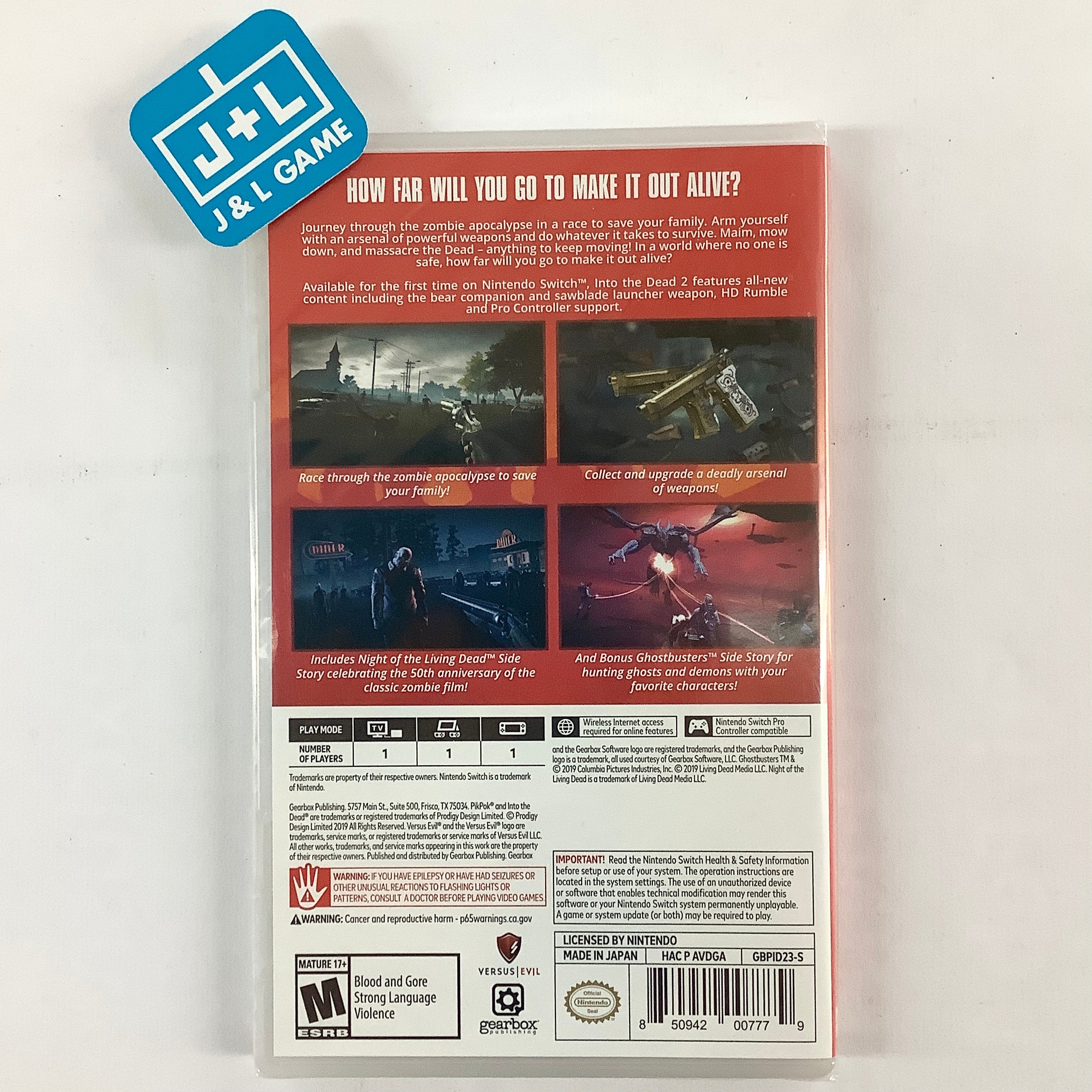 Into the Dead 2 - (NSW) Nintendo Switch Video Games Gearbox Publishing   