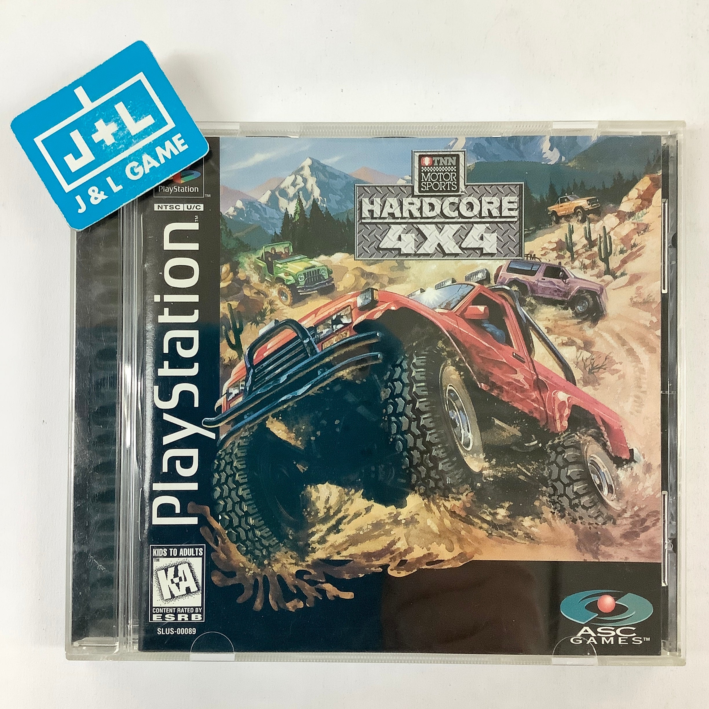 TNN Motor Sports Hardcore 4x4 - (PS1) PlayStation 1 [Pre-Owned] Video Games ASC Games   
