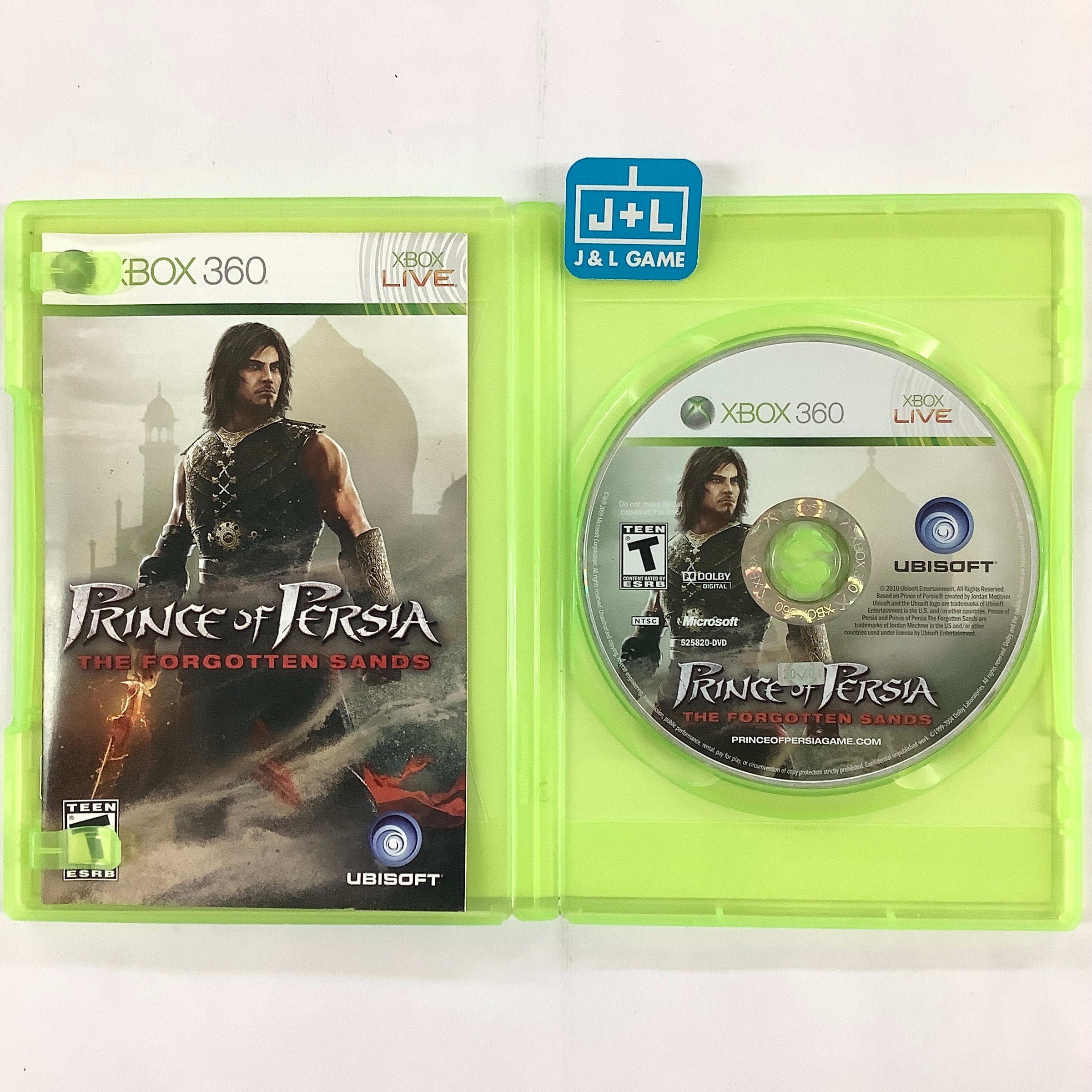 Prince of Persia: The Forgotten Sands - Xbox 360 [Pre-Owned] Video Games Ubisoft   