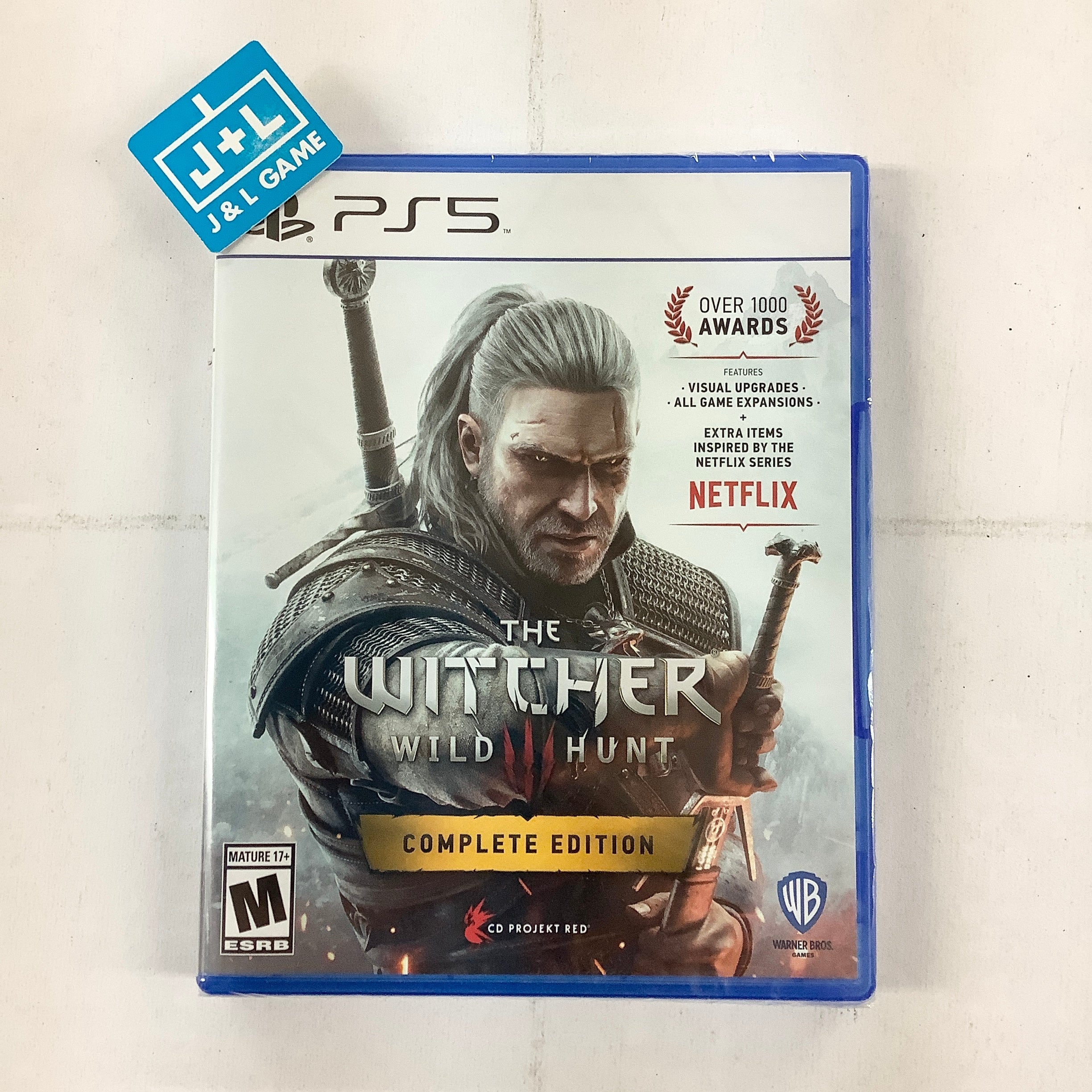 The Witcher 3: Wild Hunt - Complete Edition Physical PS5 & Xbox