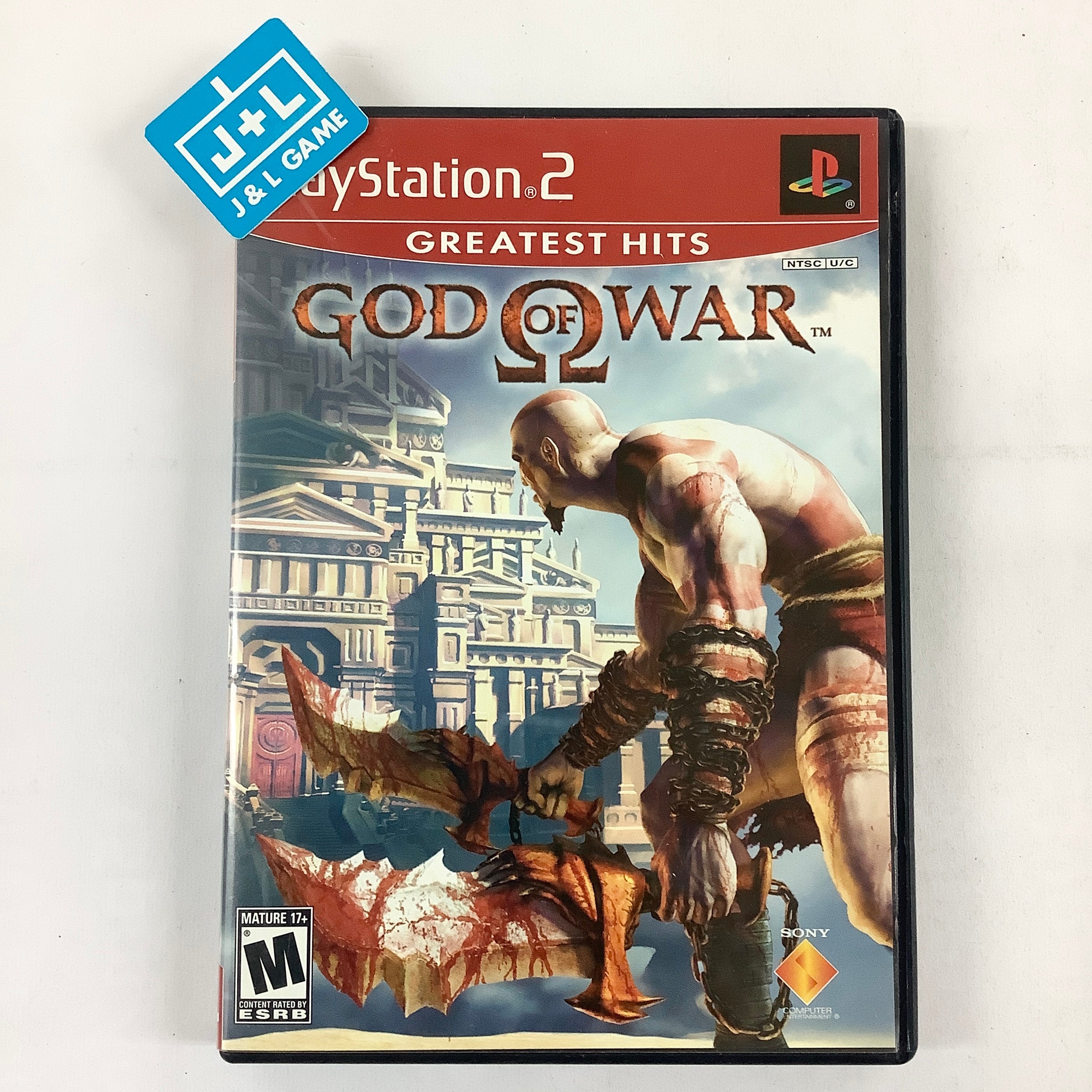 God of War (Greatest Hits) - (PS2) PlayStation 2 [Pre-Owned] Video Games SCEA   