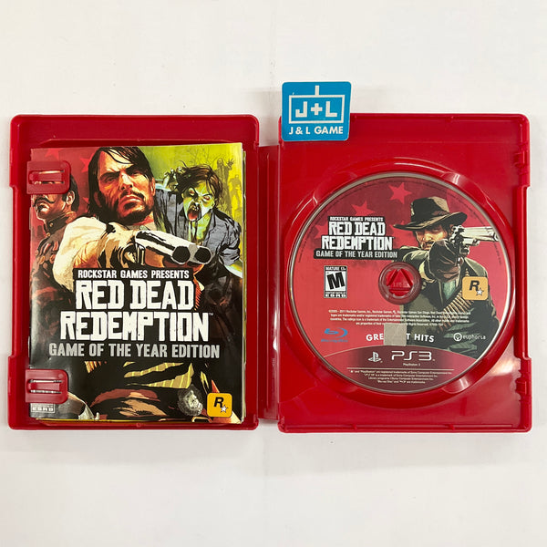 Red Dead Redemption: Game of the Year Edition (Greatest Hits) - (PS3) – J&L  Video Games New York City