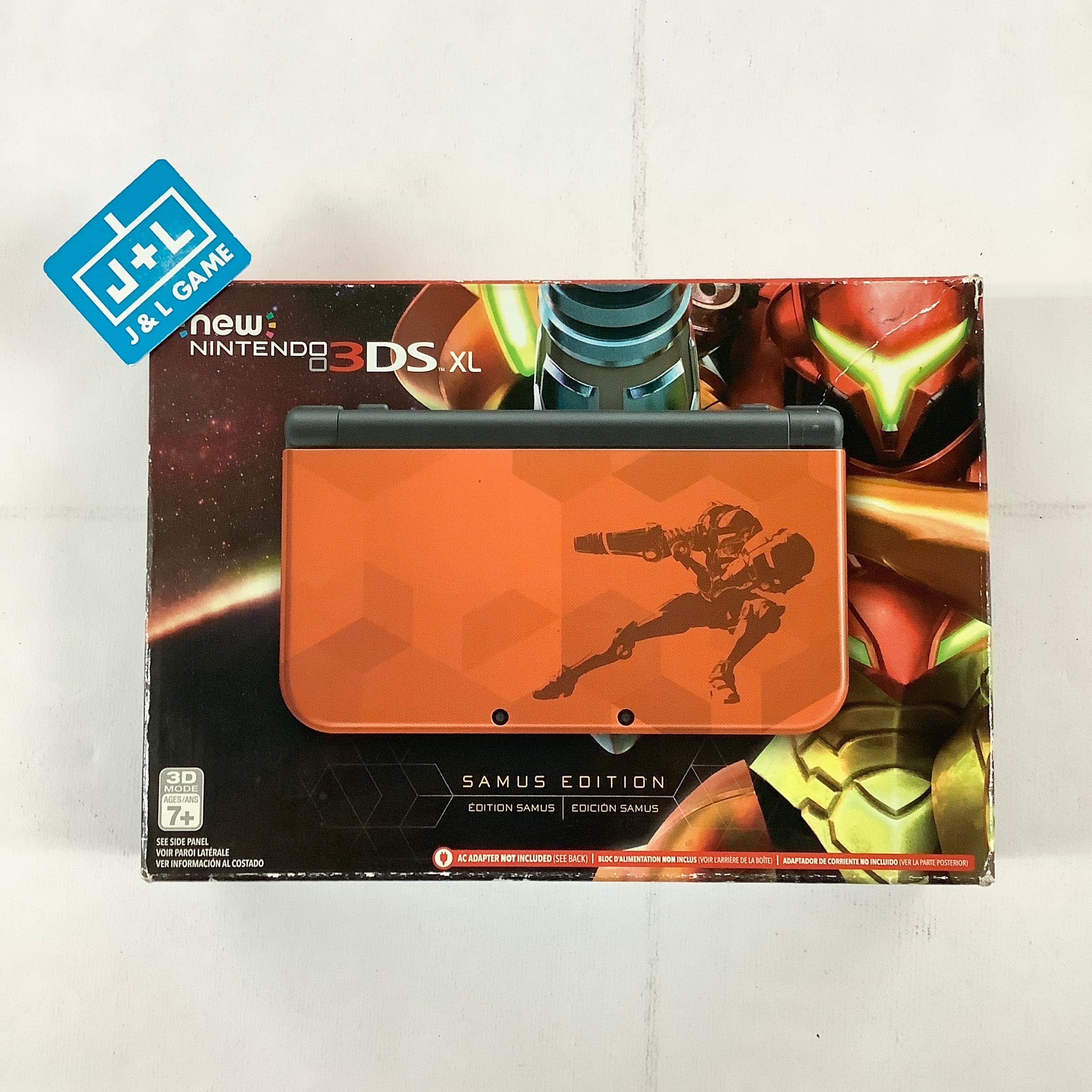 New Nintendo 3DS XL Console (Samus Edition) (3DS) Nintendo 3DS