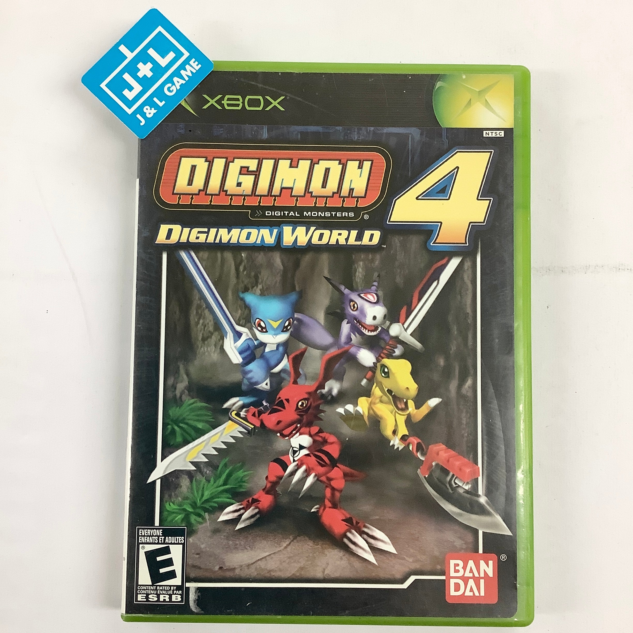 Digimon World 4 - (XB) Xbox [Pre-Owned] Video Games Bandai   