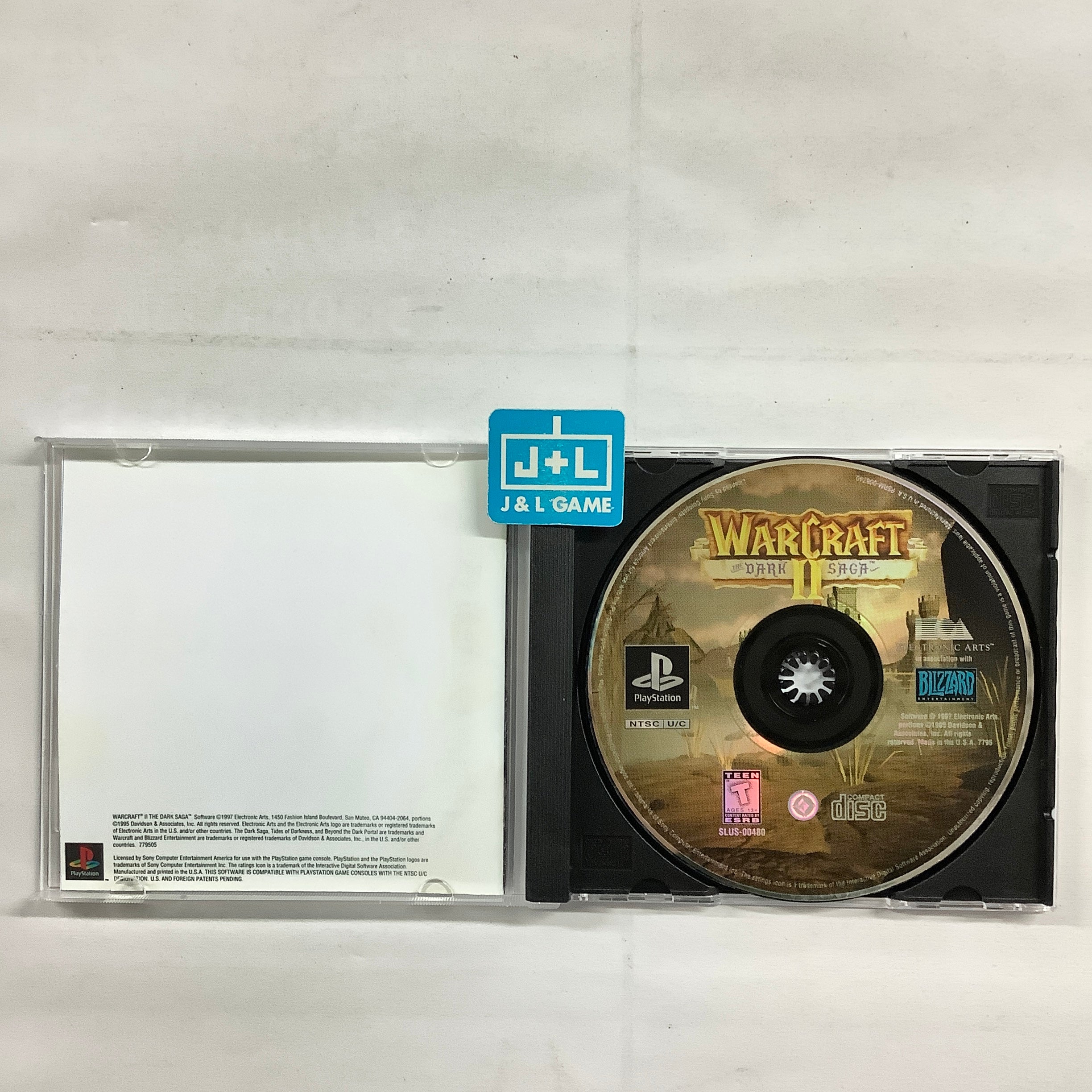 Warcraft II: The Dark Saga - (PS1) PlayStation 1 [Pre-Owned] Video Games Electronic Arts   