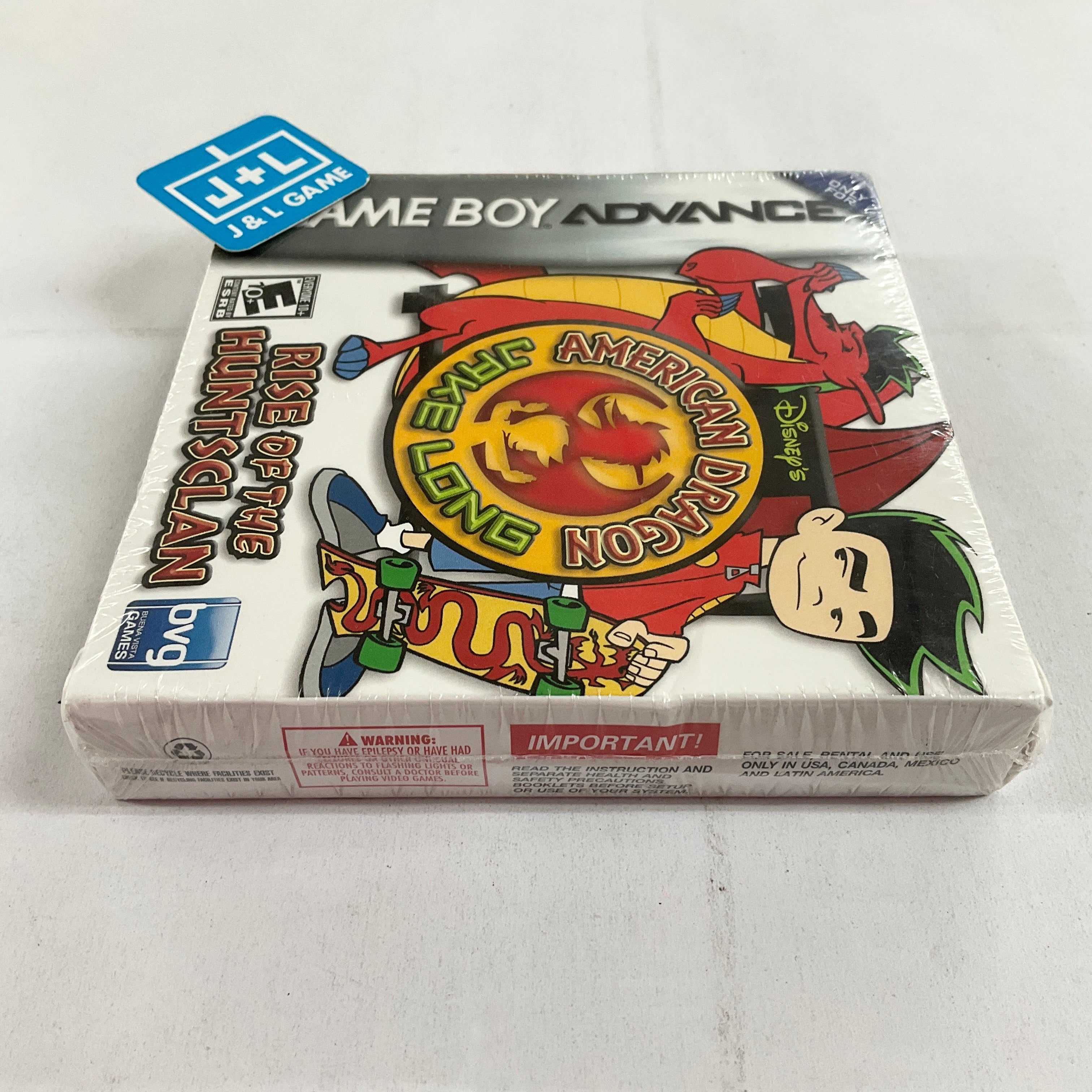 Disney's American Dragon: Jake Long, Rise of the Huntsclan - (GBA) Game Boy Advance Video Games Buena Vista Games   