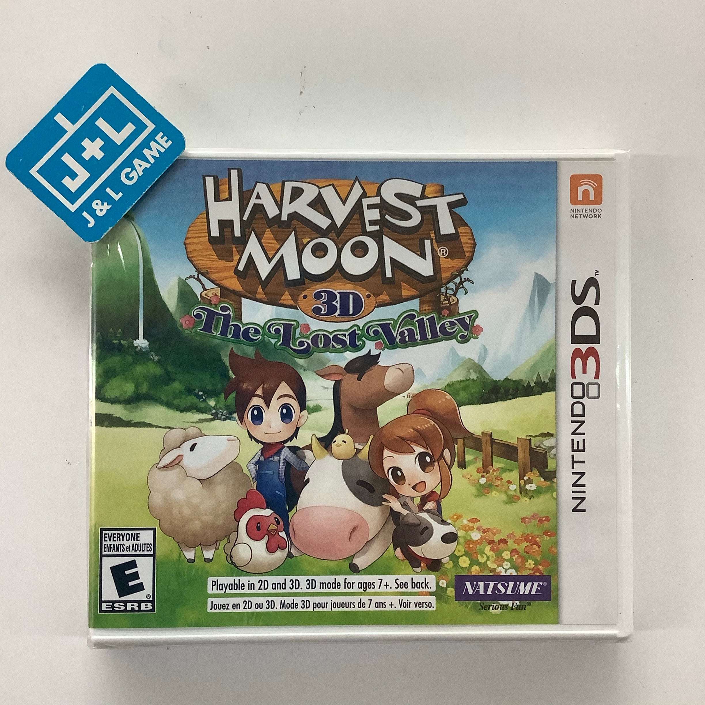 Harvest Moon 3D: The Lost Valley - Nintendo 3DS Video Games Natsume   