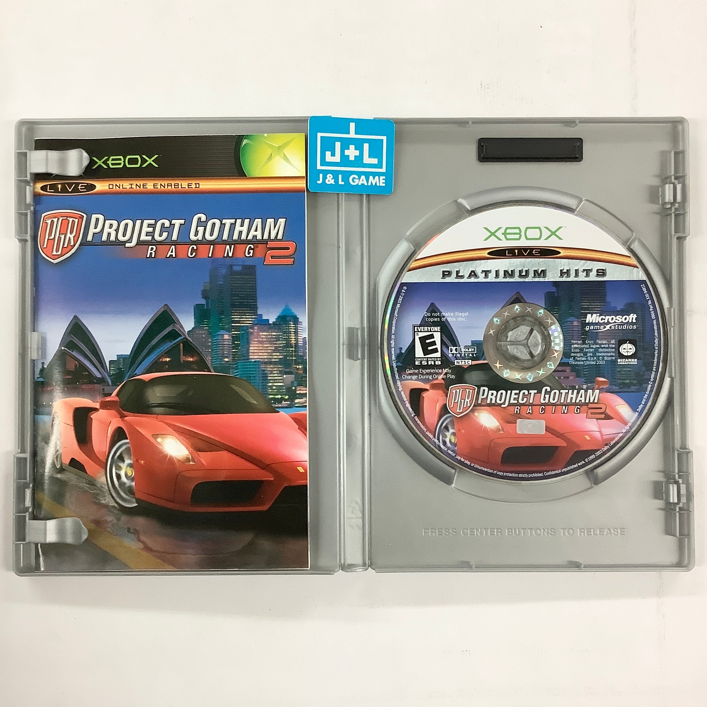 Project Gotham Racing 2 (Platinum Hits) - (XB) Xbox [Pre-Owned] Video Games Microsoft Game Studios   